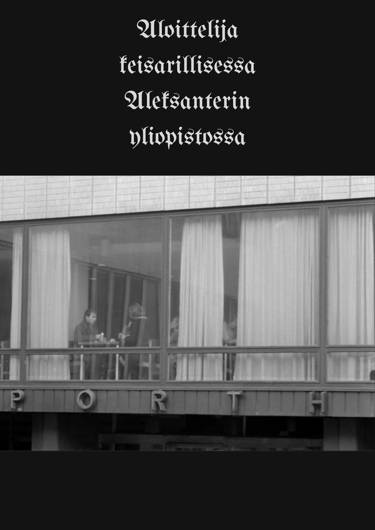 Aloittelija keisarillisessa Aleksanterin yliopistossa Backdrop