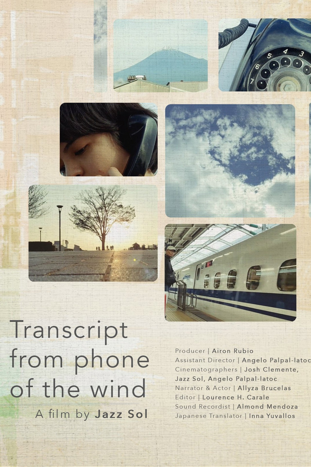 Transcript from Phone of the Wind filmaffisch