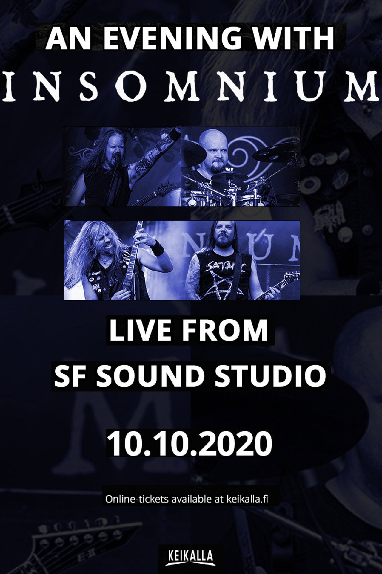 Insomnium - Live from SF Sound Studio filmaffisch