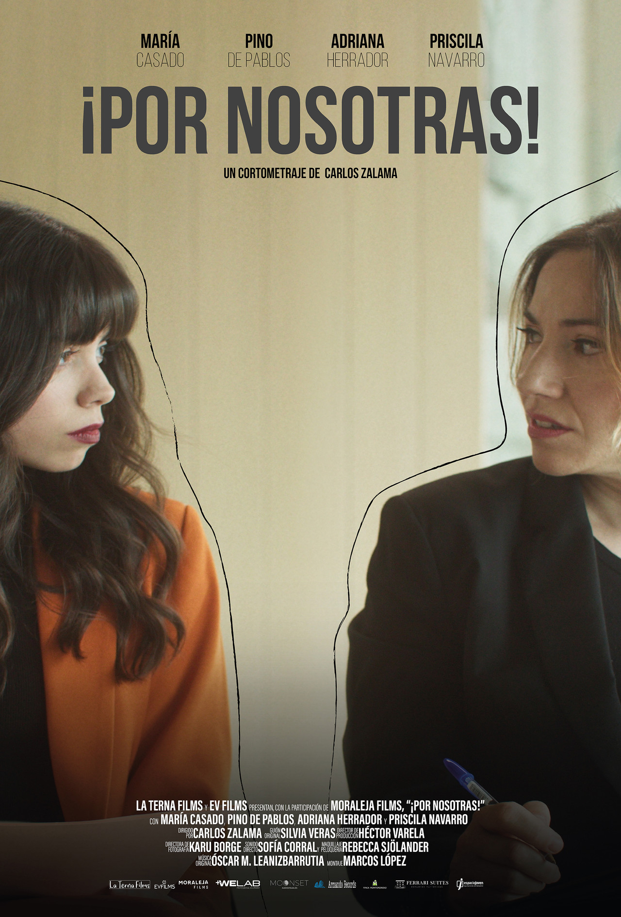 ¡Por nosotras! Backdrop