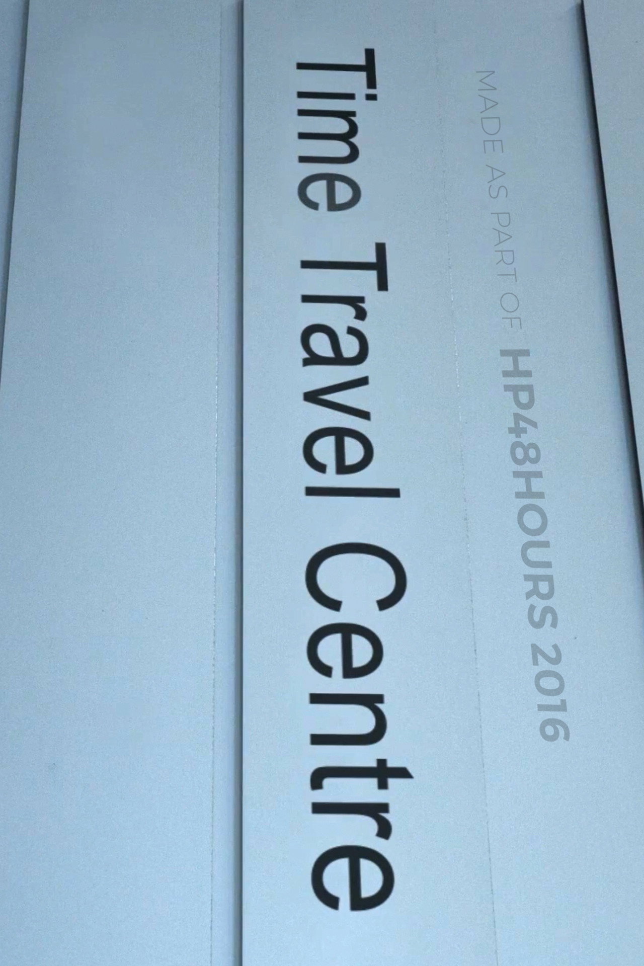 (Time) Travel Centre poster