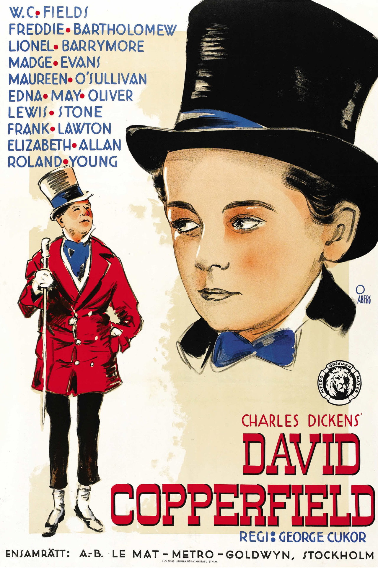 The Personal History, Adventures, Experience, & Observation of David Copperfield the Younger filmaffisch