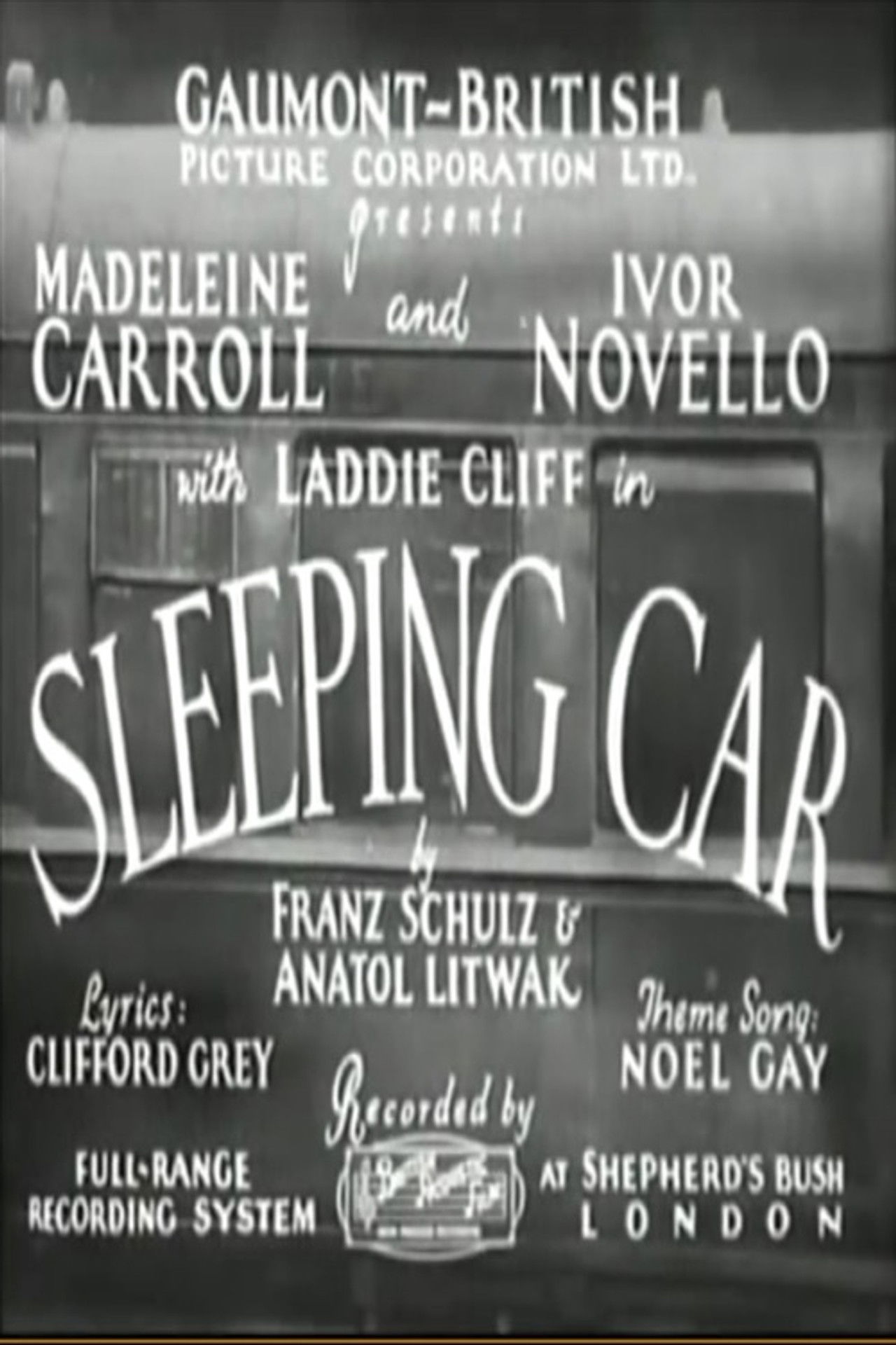 Sleeping Car Backdrop