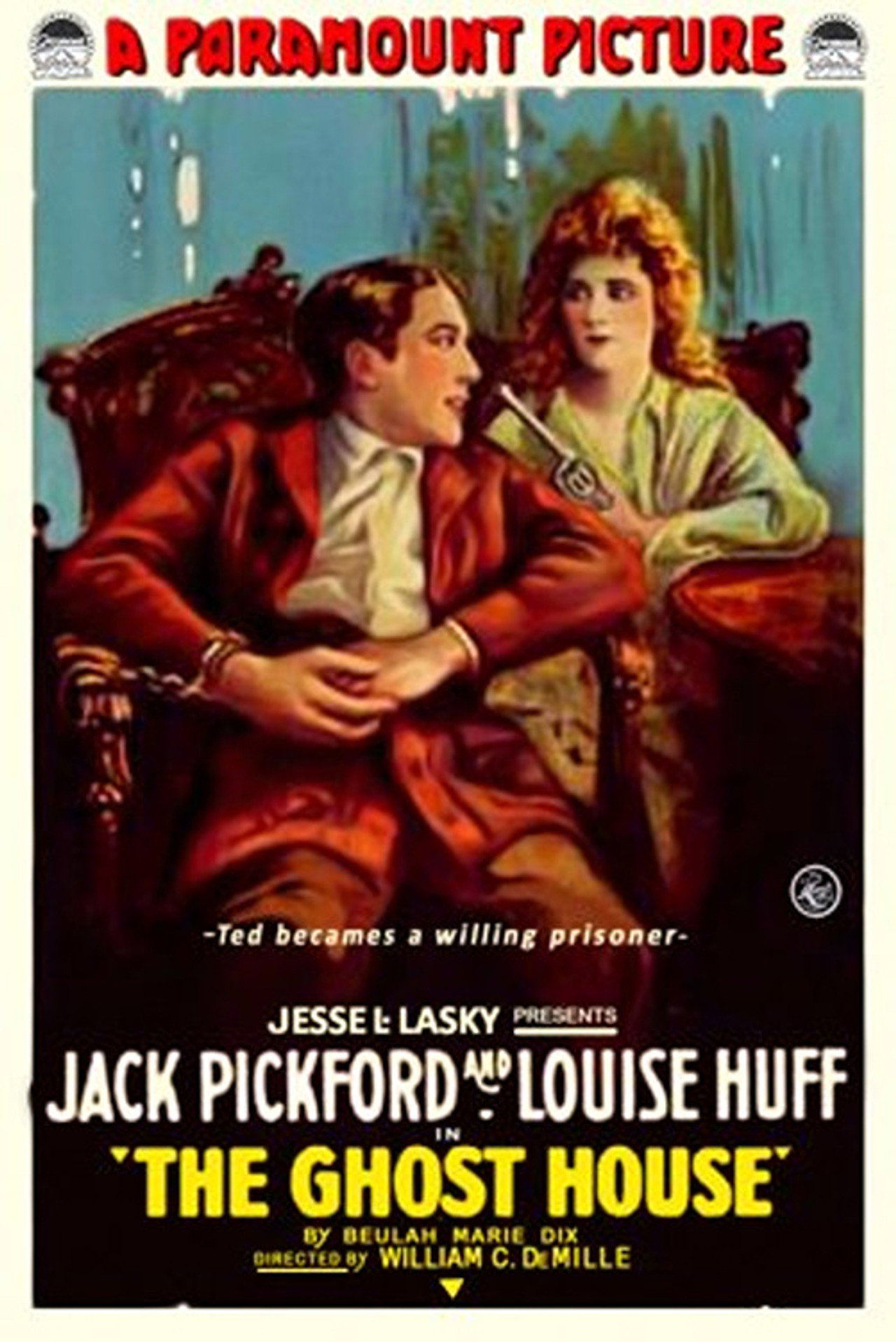 The Ghost House Backdrop