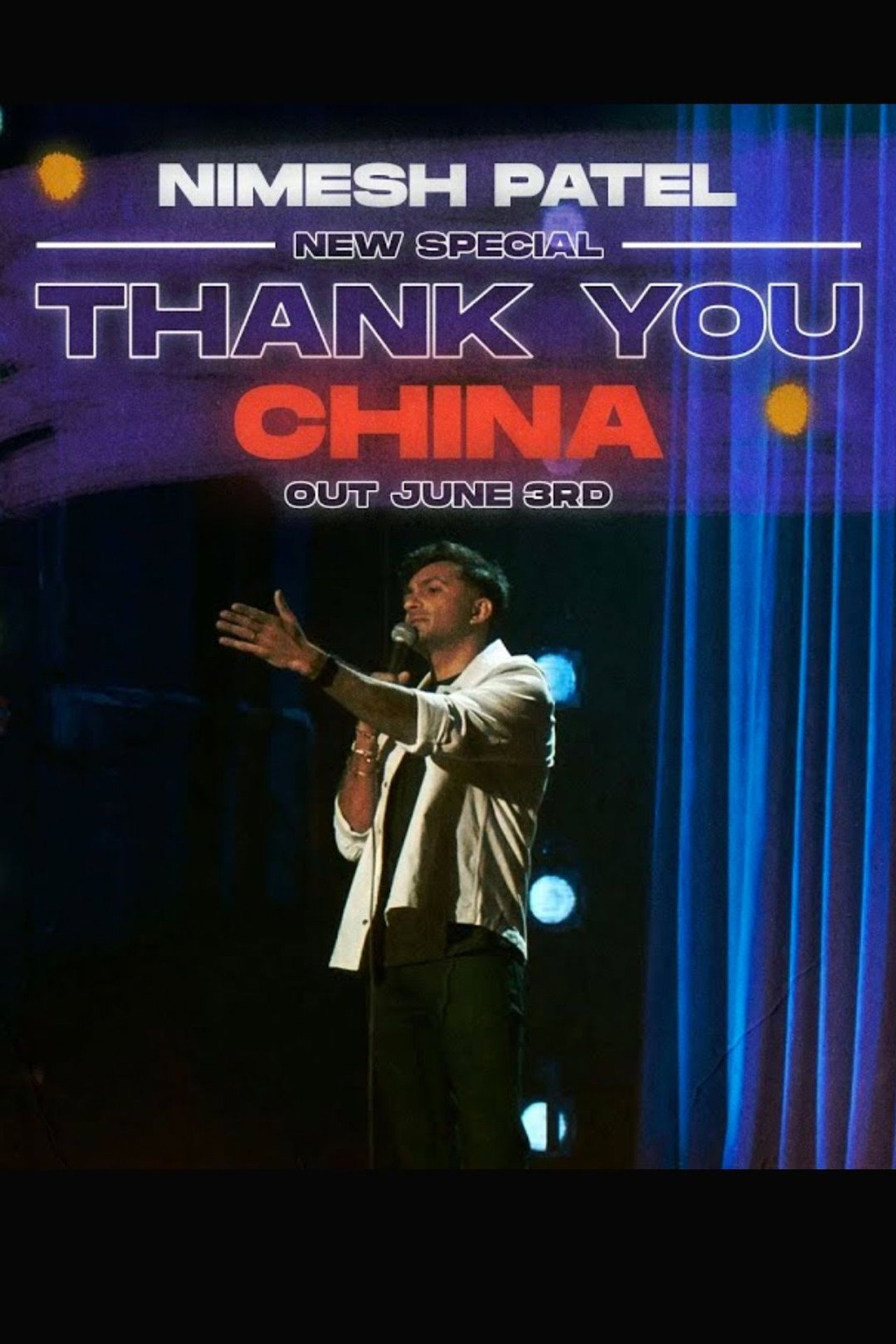 Nimesh Patel: Thank You China filmaffisch