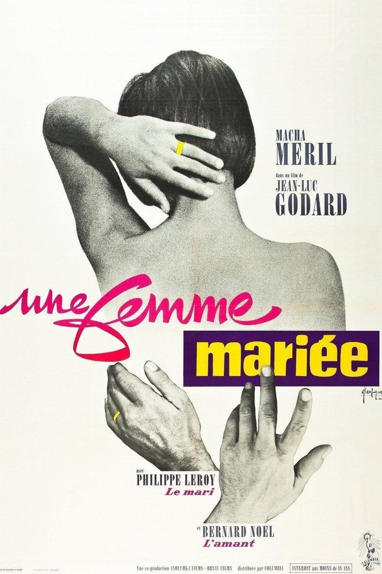 Une femme mariée poster