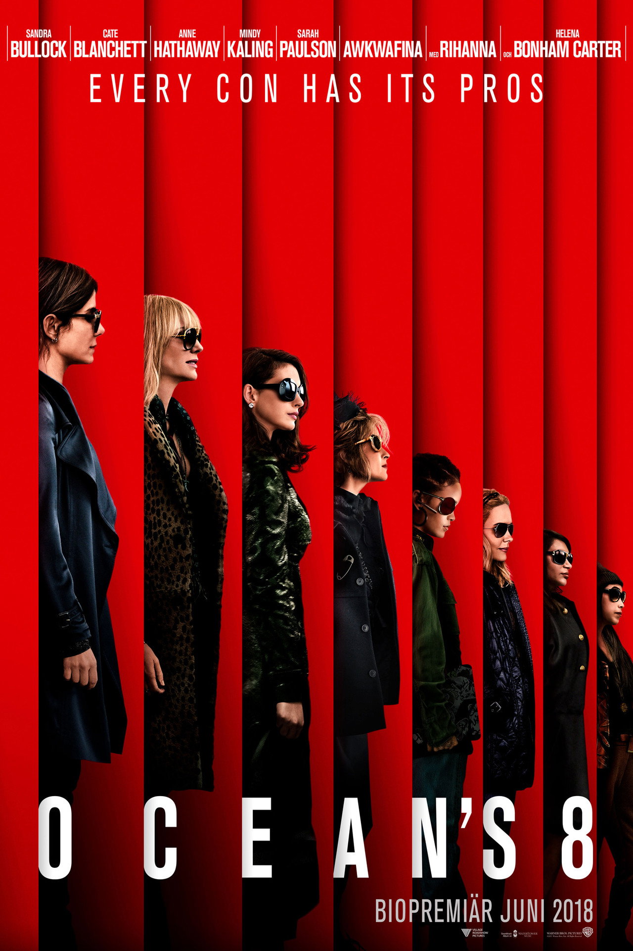 Ocean's 8 filmaffisch