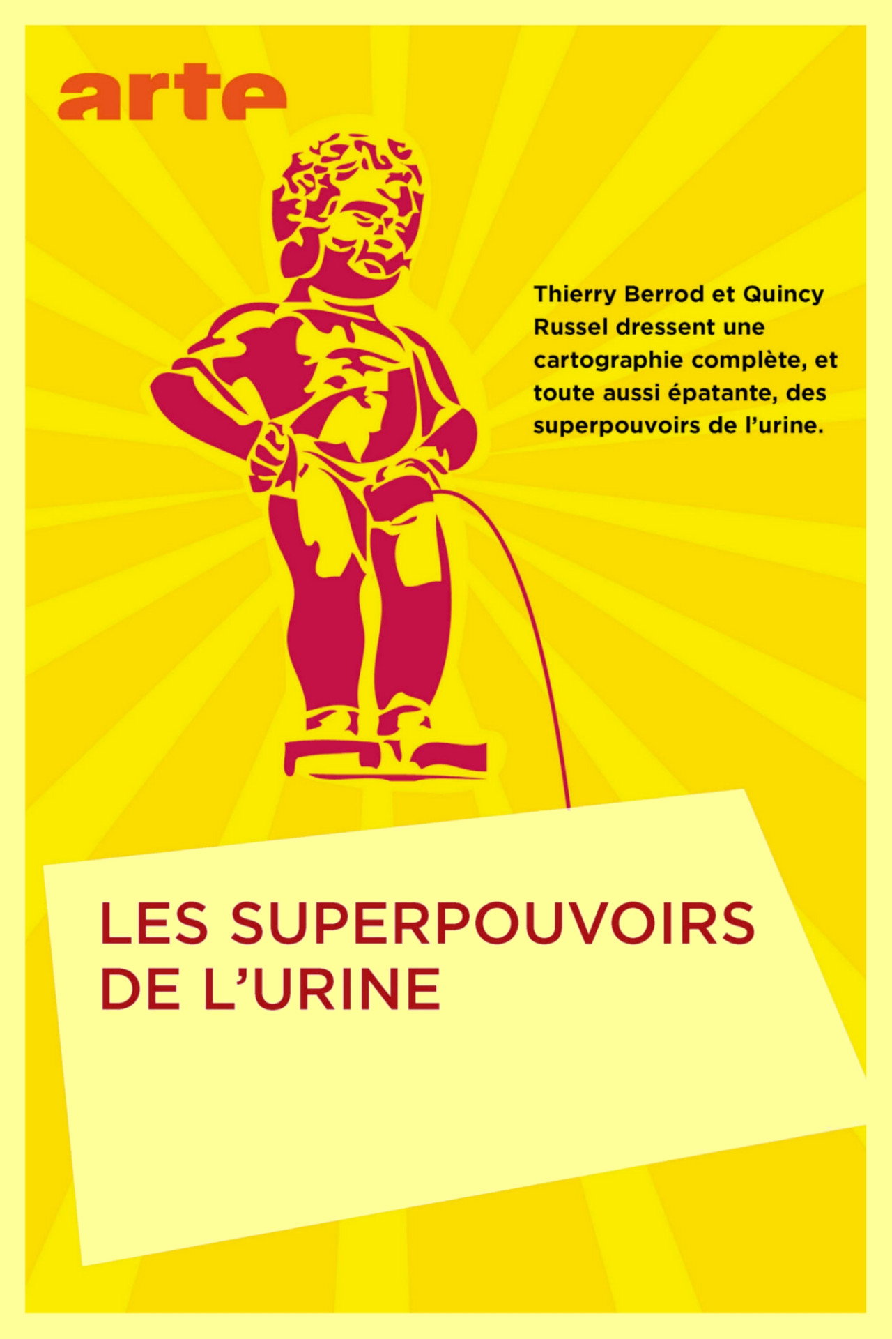 Les superpouvoirs de l’urine filmaffisch