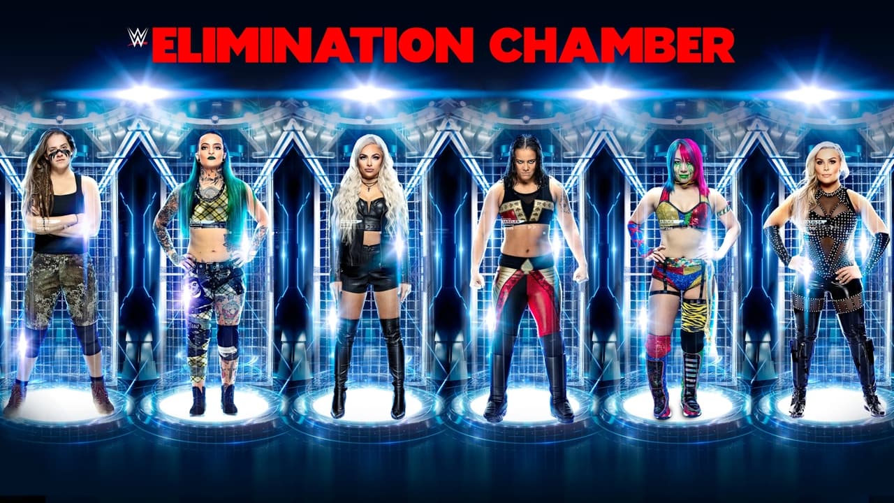 Scen från WWE Elimination Chamber 2020