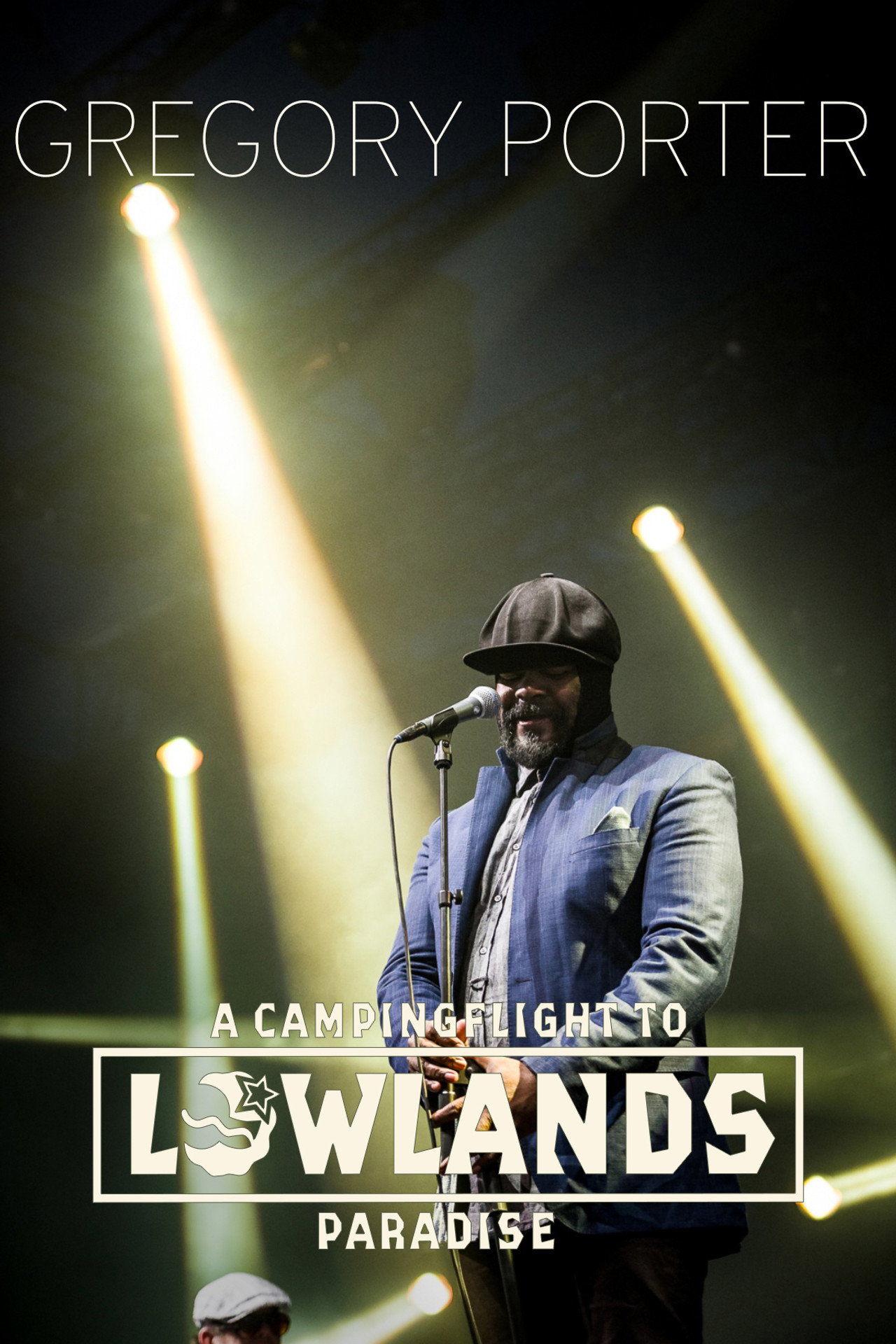 Gregory Porter - Lowlands Live 2014 Backdrop