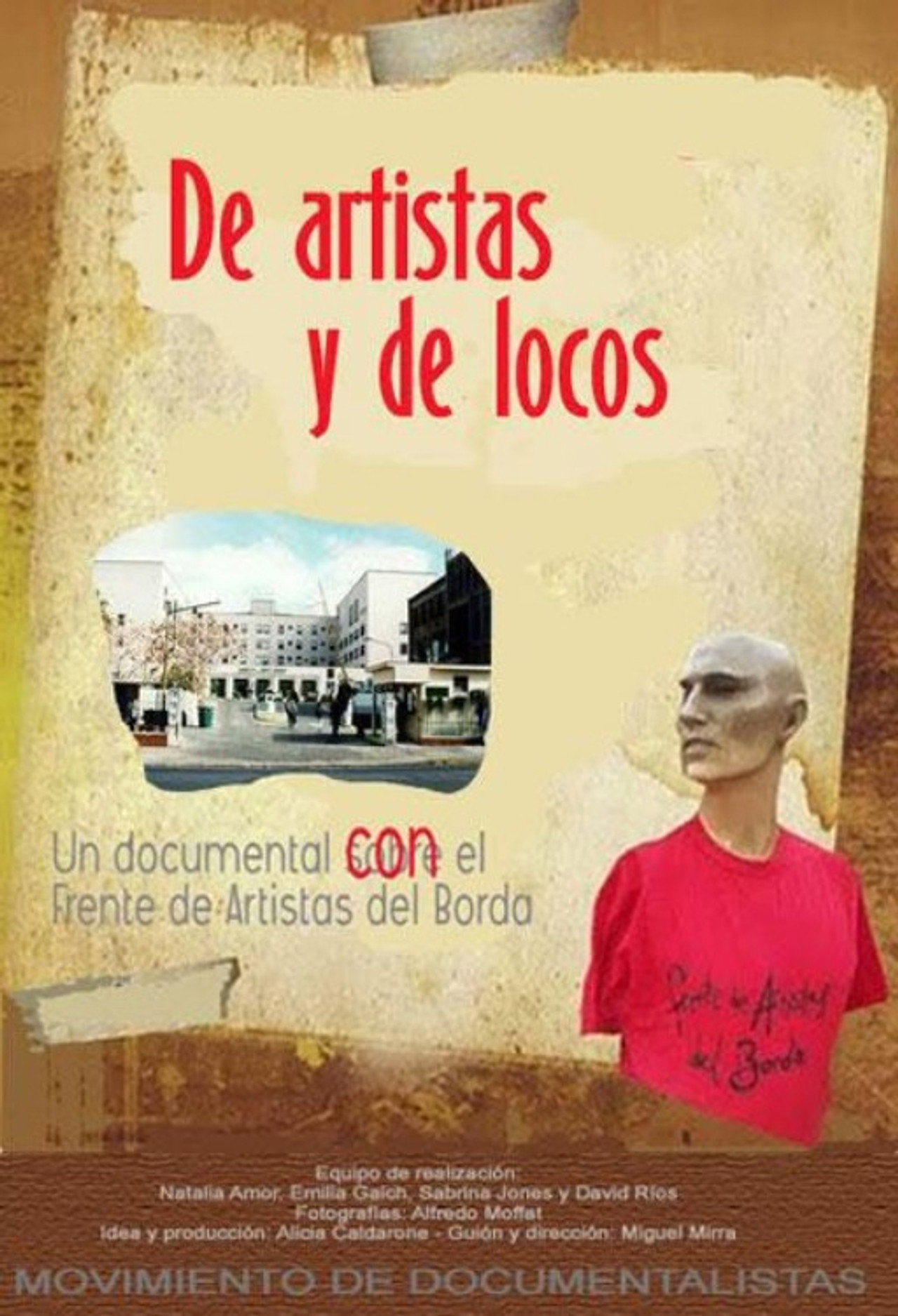 De artistas y de locos filmaffisch