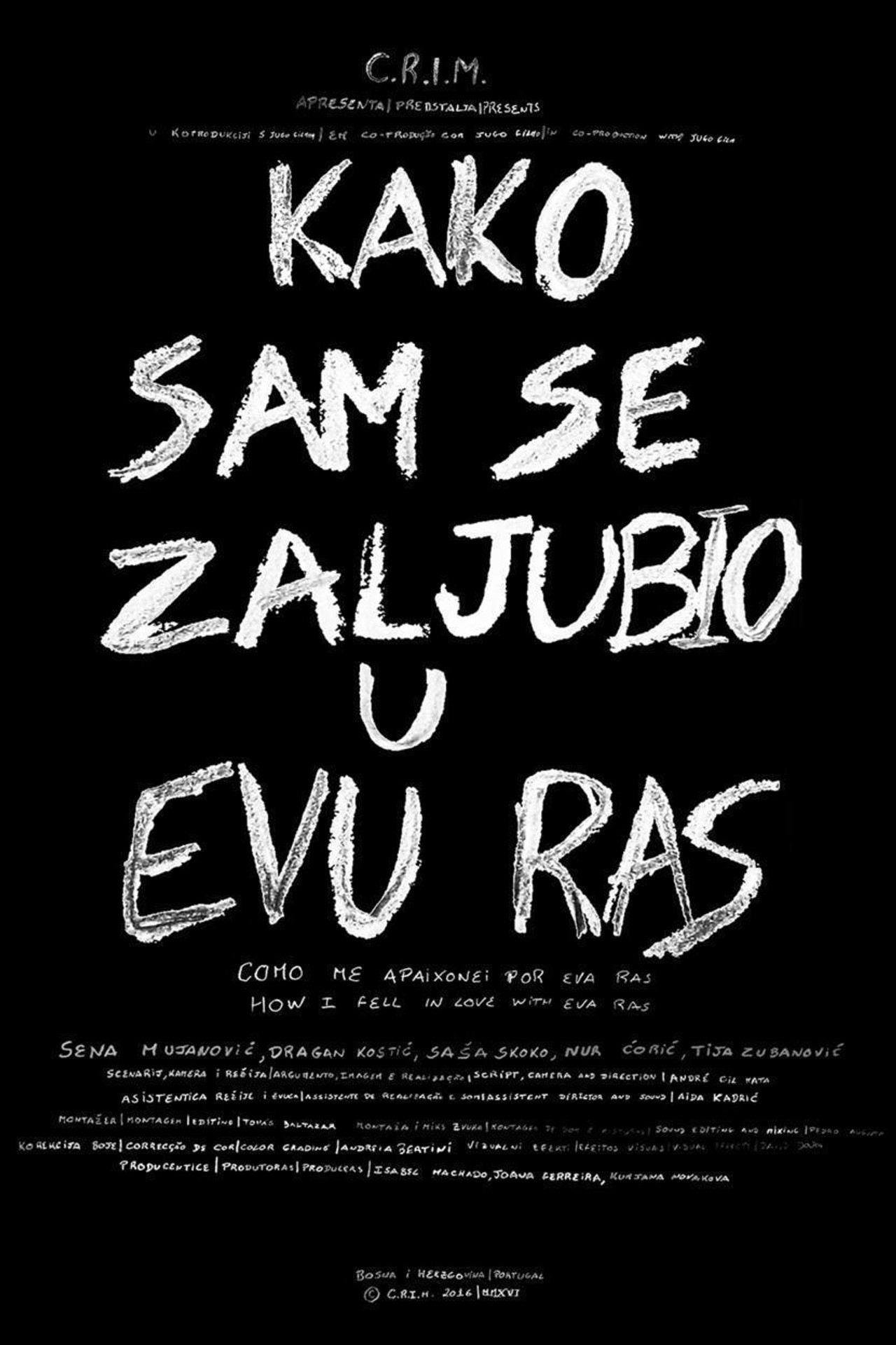 How I Fell in Love with Eva Ras Backdrop