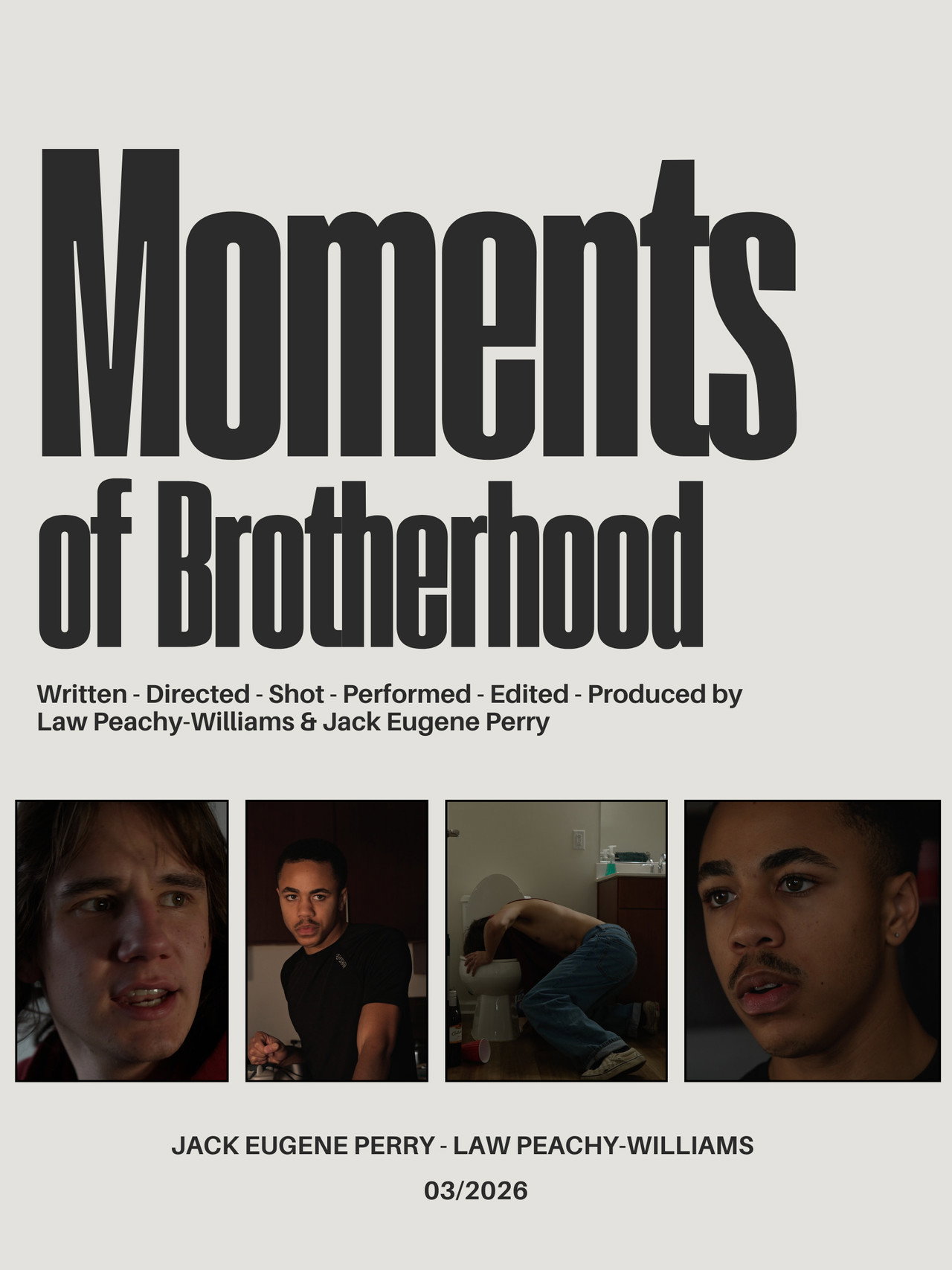 Moments of Brotherhood filmaffisch