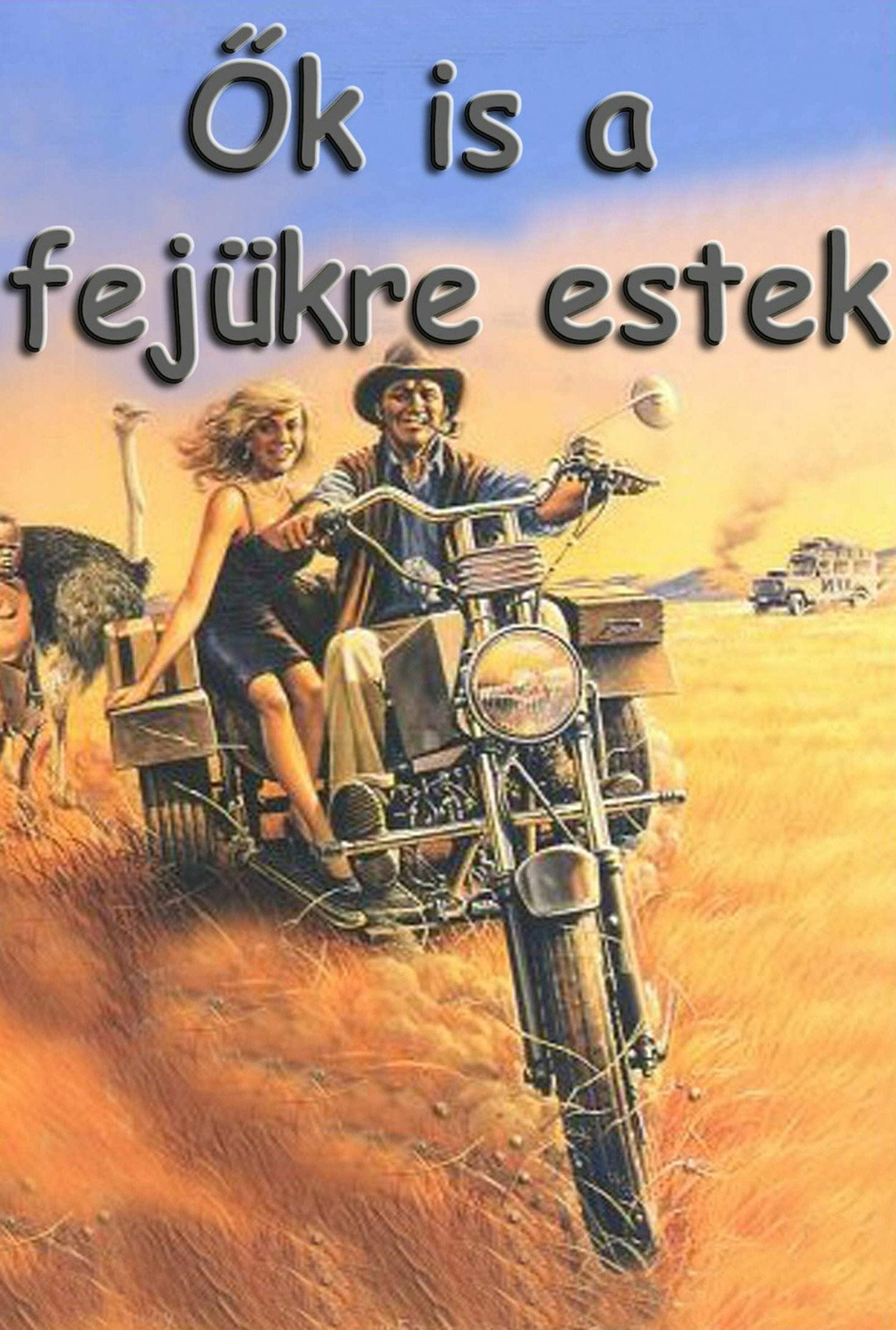 Ők is a fejükre estek – plakát 1