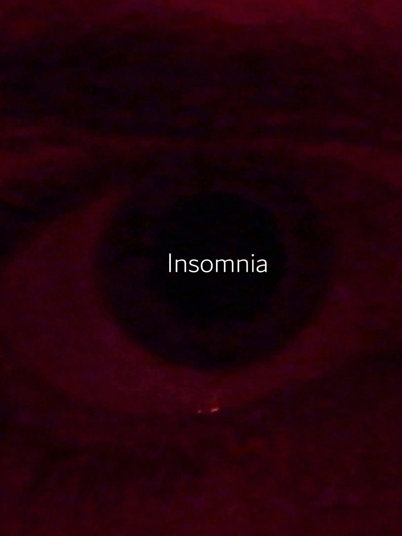 Insomnia poster