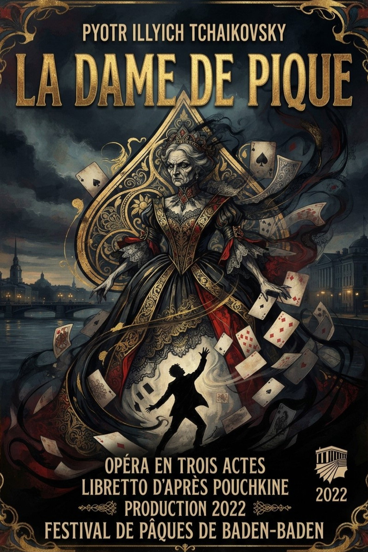 Pique Dame - Oper von Peter Tschaikowsky poster