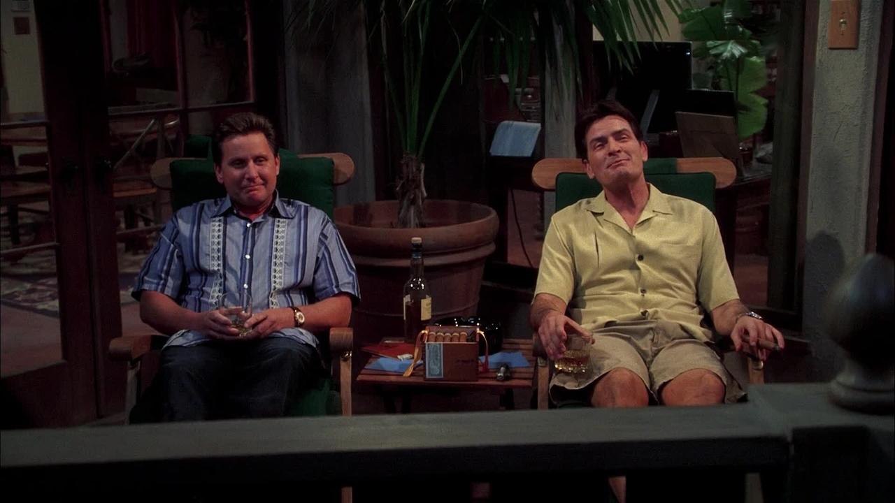 Two and a Half Men - Season 6 Episode 11 : The Devil's Lube