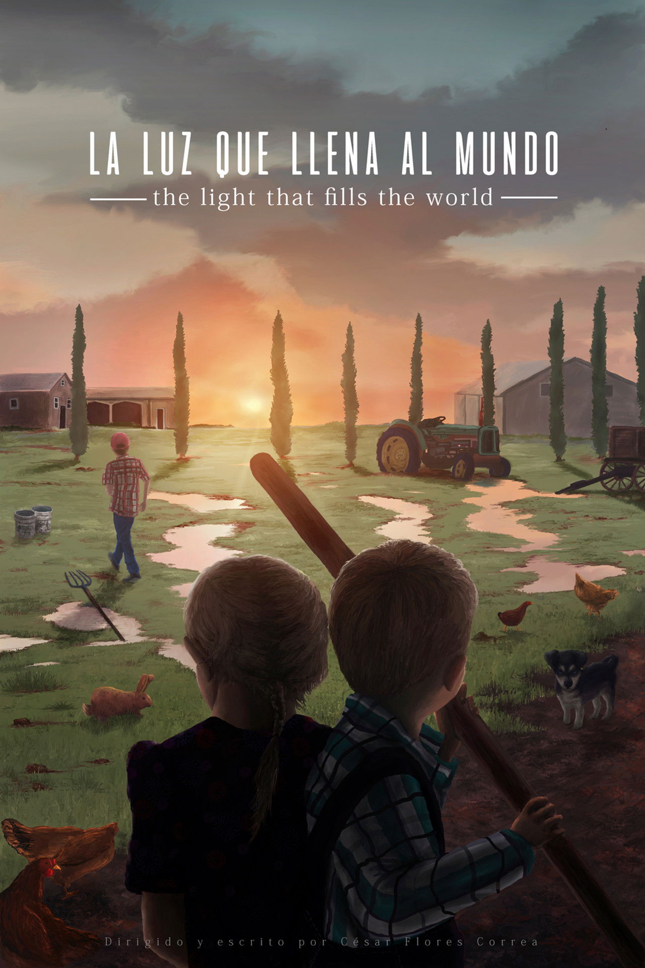 The light that fills the world poster