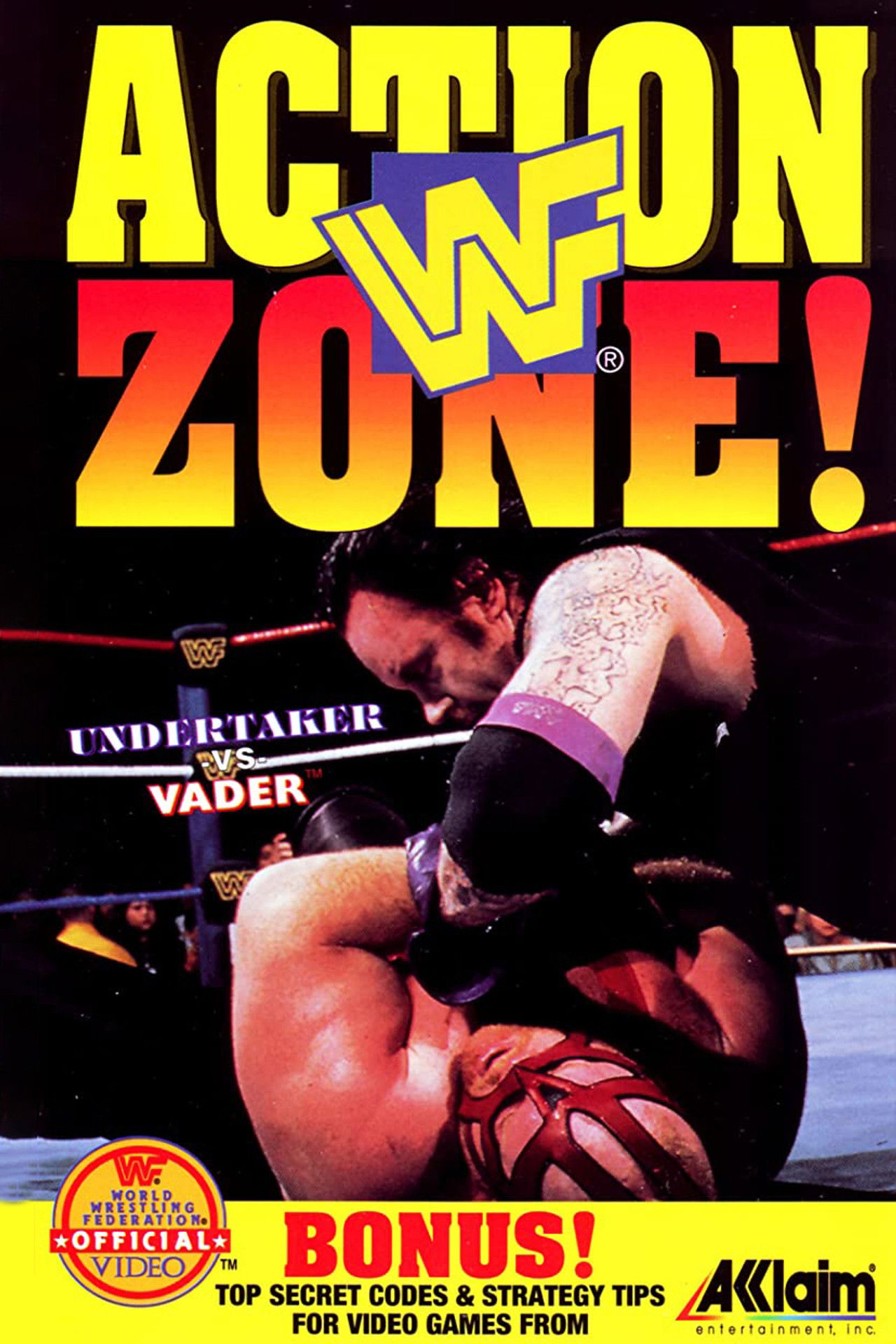 WWE Action Zone! Backdrop