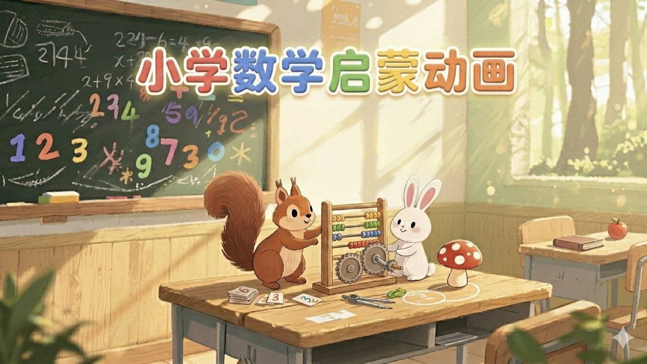 小学数学启蒙动画