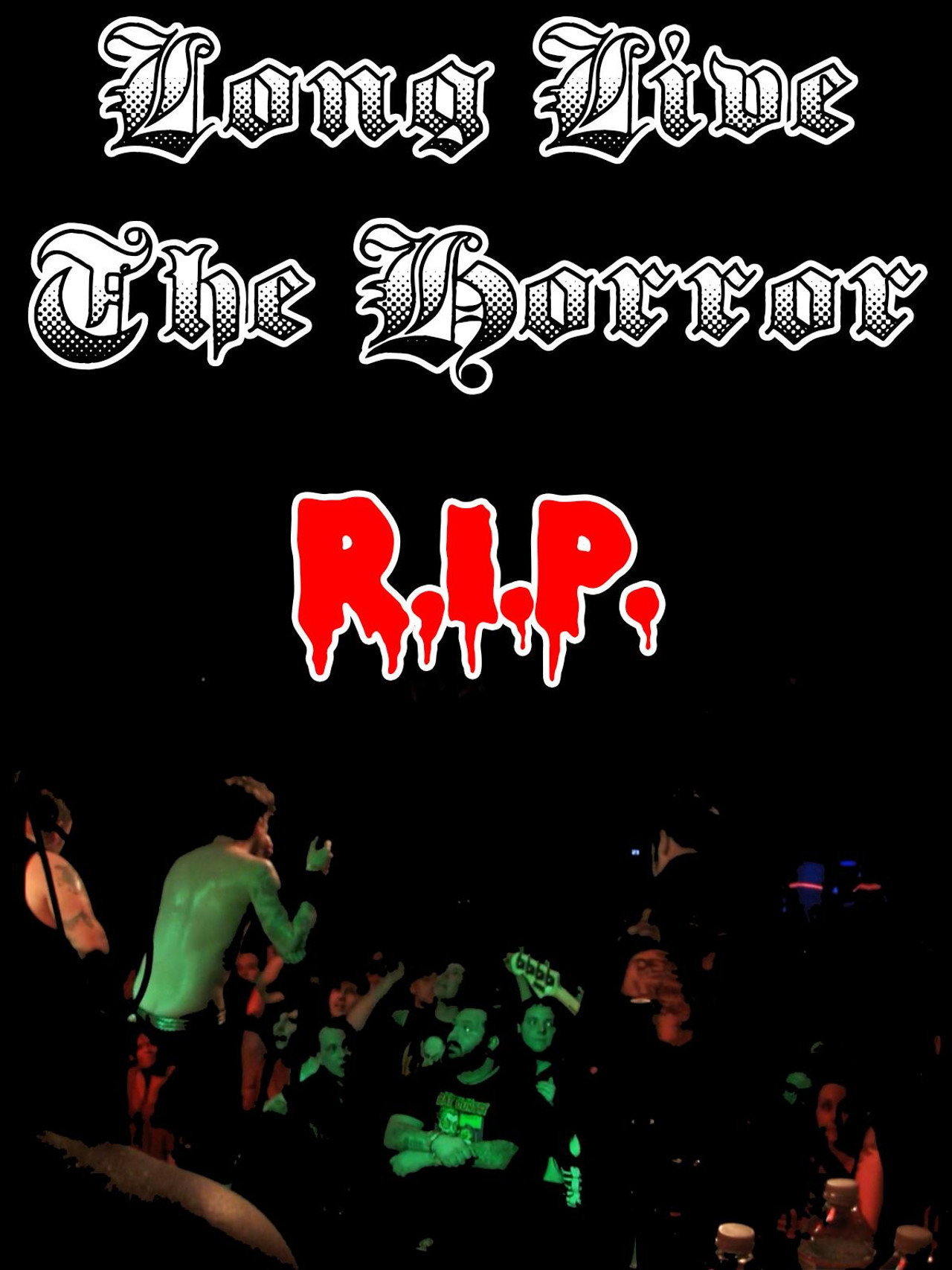 Long Live The Horror Backdrop