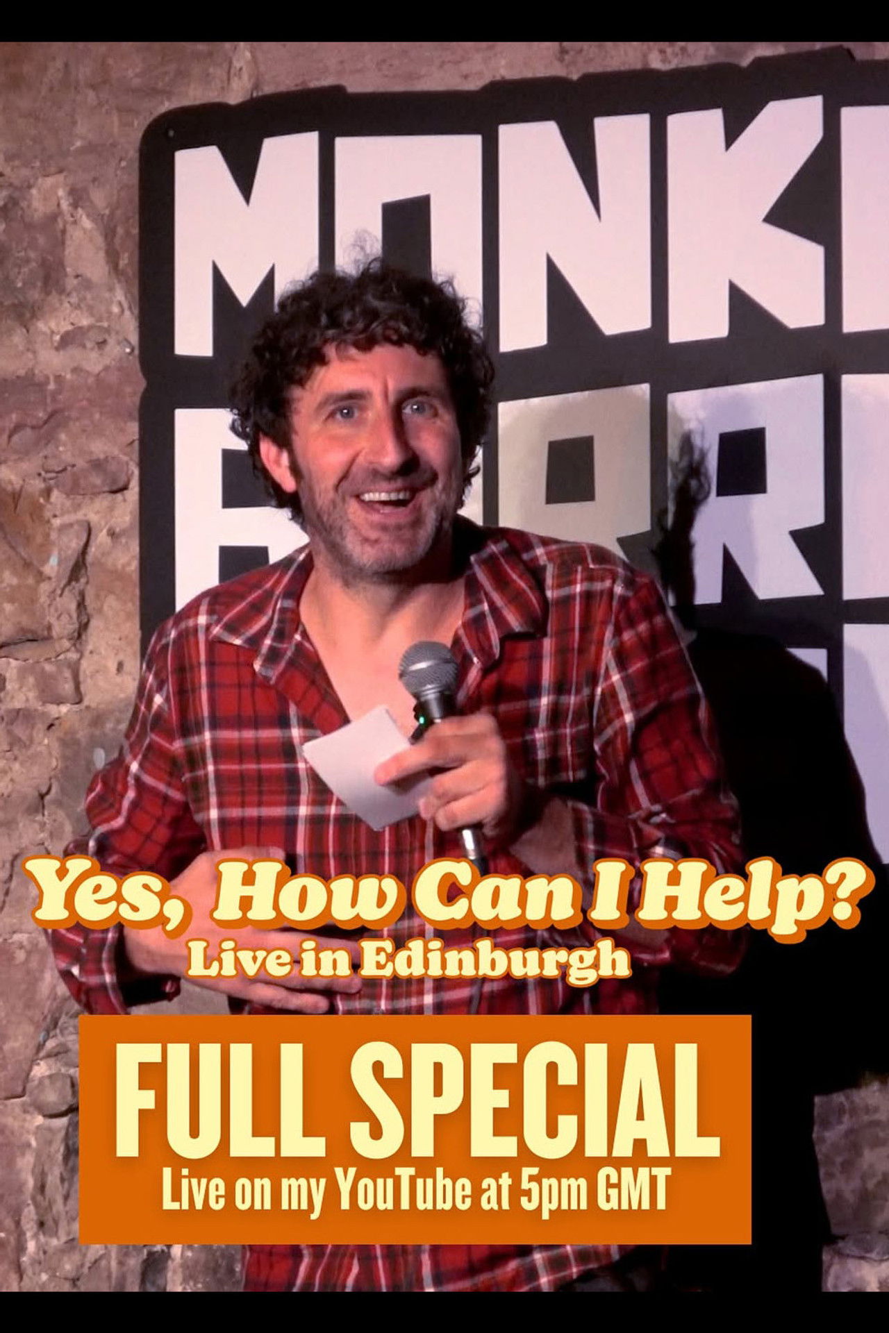 Mark Watson's YES, HOW CAN I HELP? Live! Backdrop