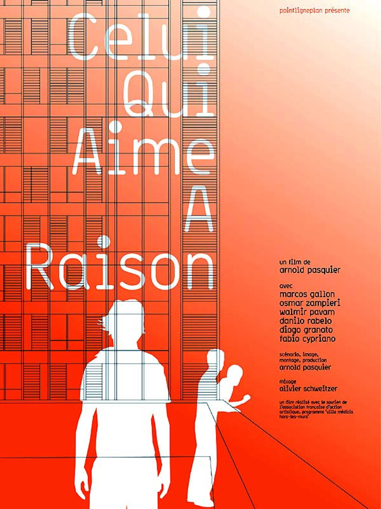 Celui qui aime a raison filmaffisch