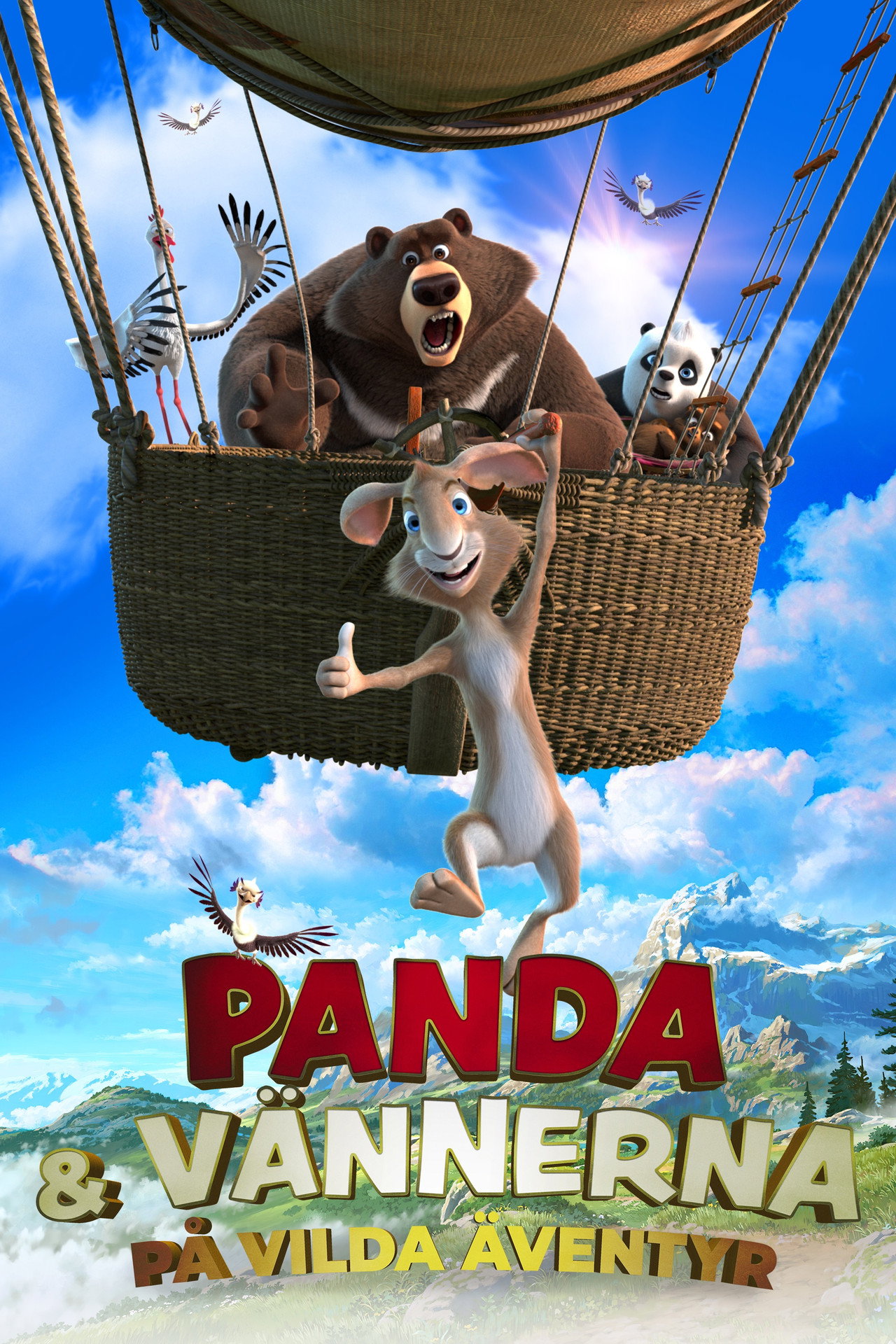Panda & vännerna: På vilda äventyr filmaffisch