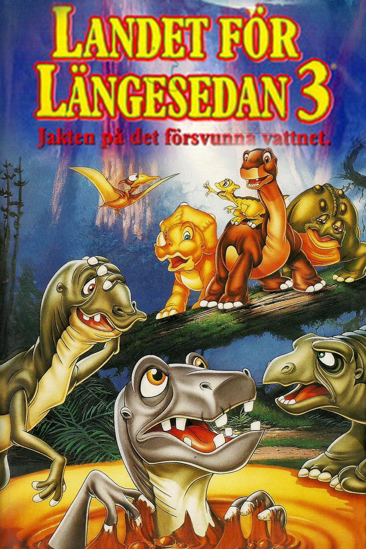 Landet för längesedan 3: Jakten på det försvunna vattnet filmaffisch