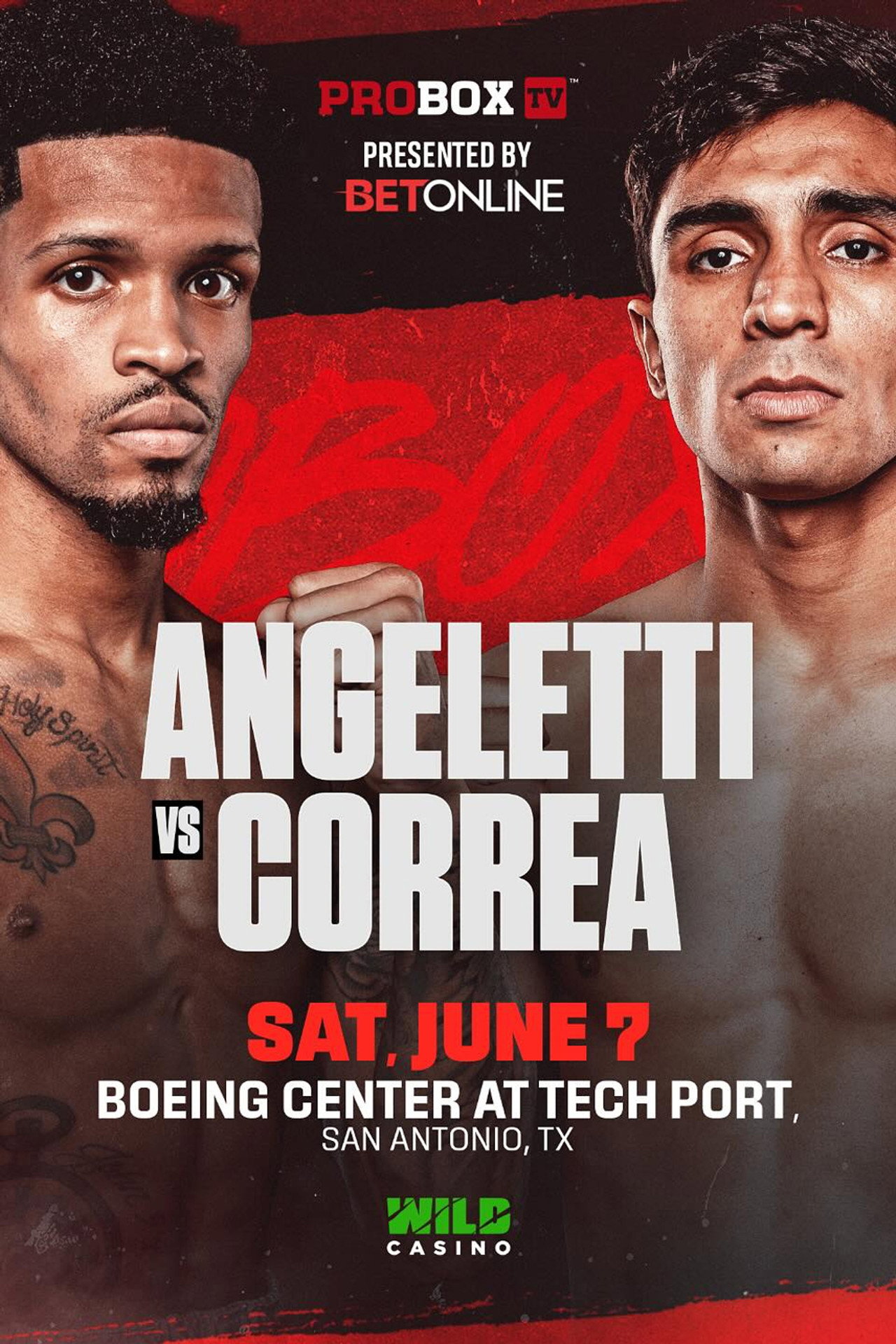 Michael Angeletti vs. Eros Correa filmaffisch