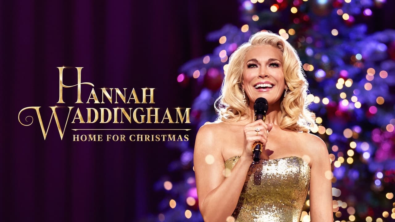 Hannah Waddingham: Home for Christmas background