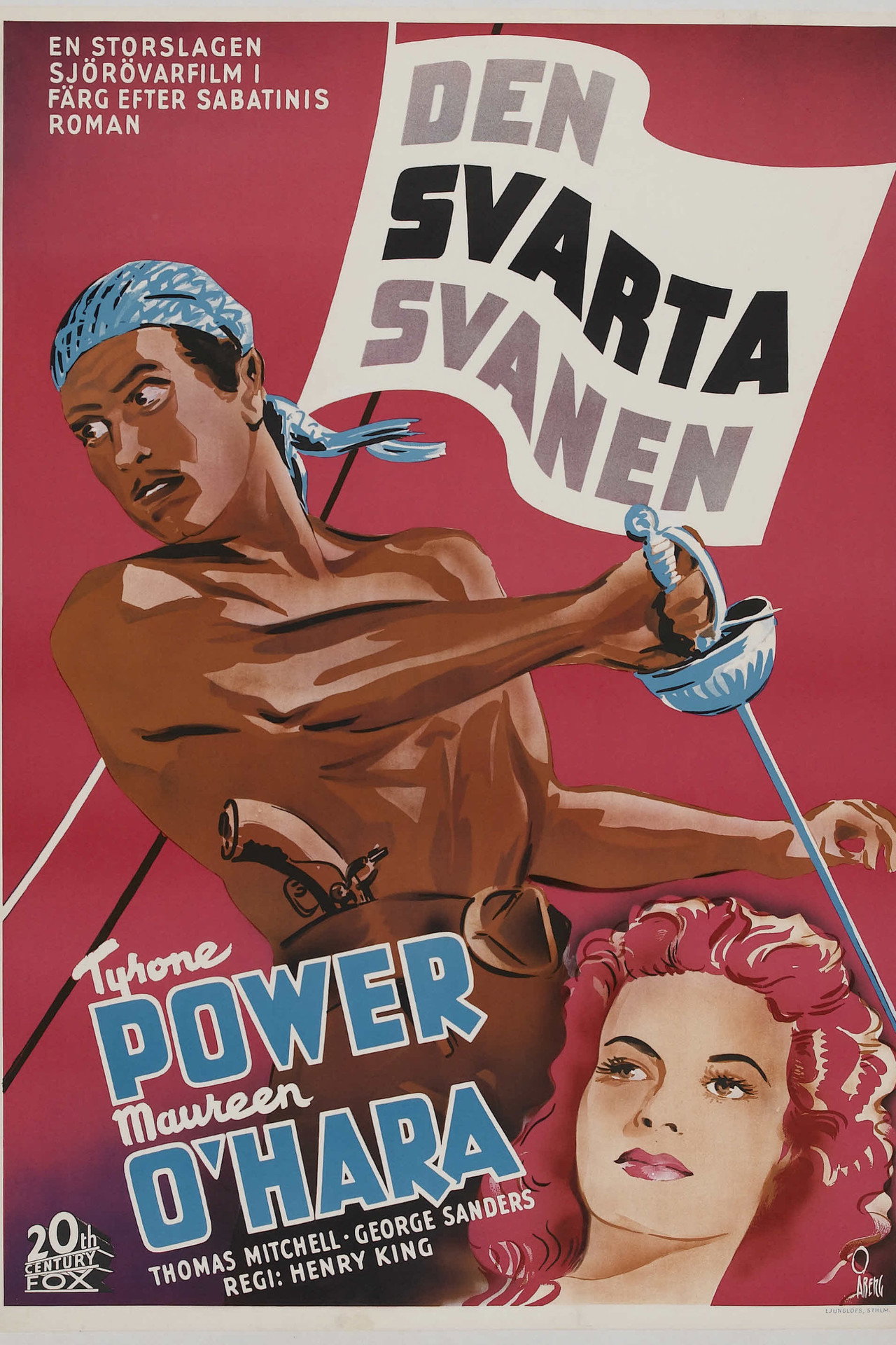 Den svarta svanen filmaffisch