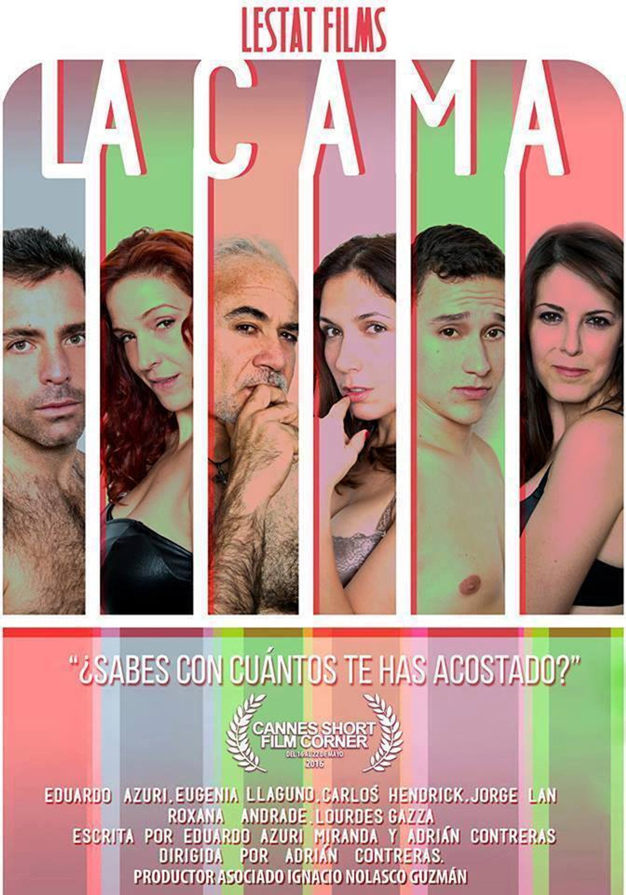 La cama filmaffisch