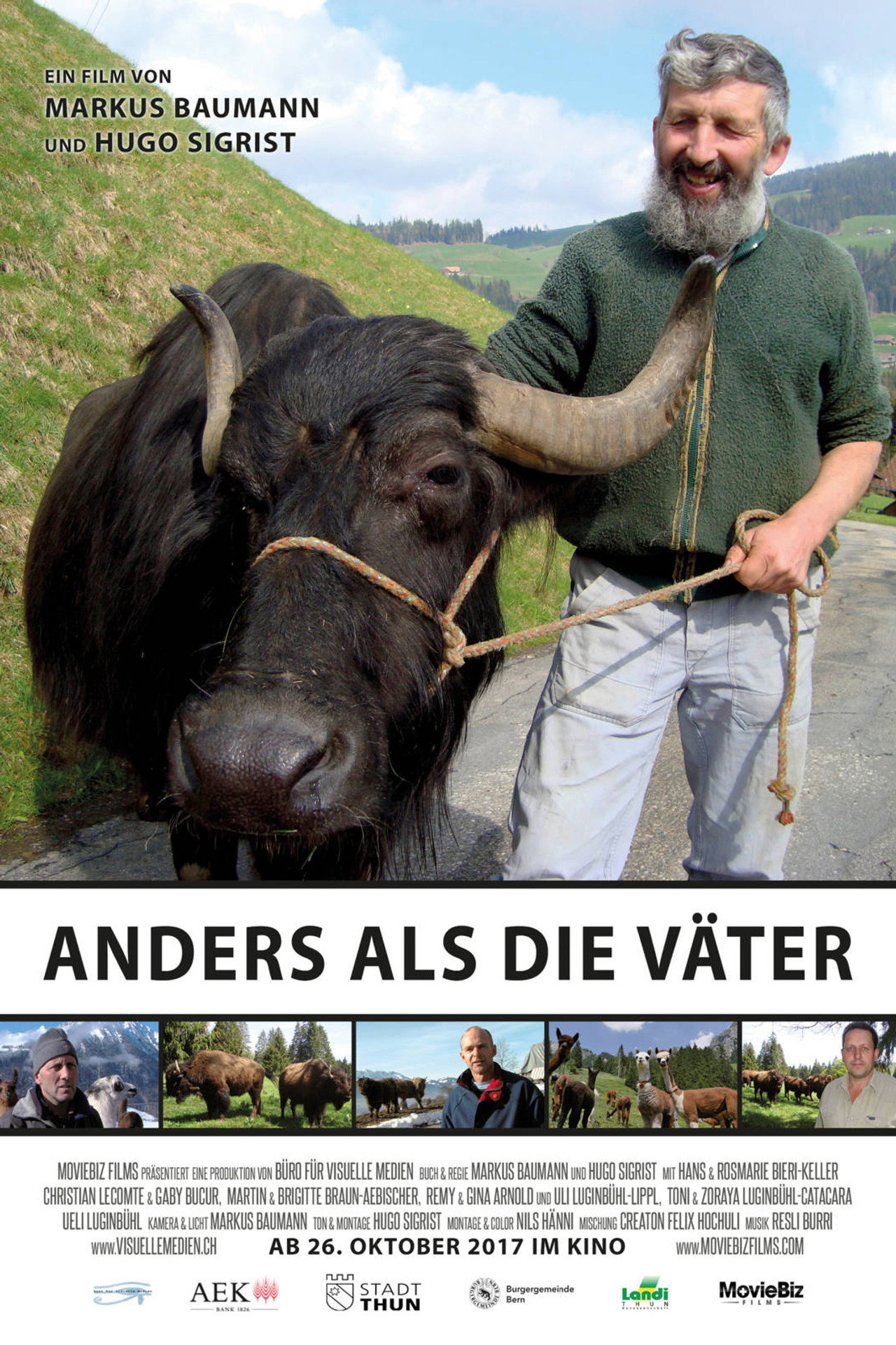 Anders als die Väter poster