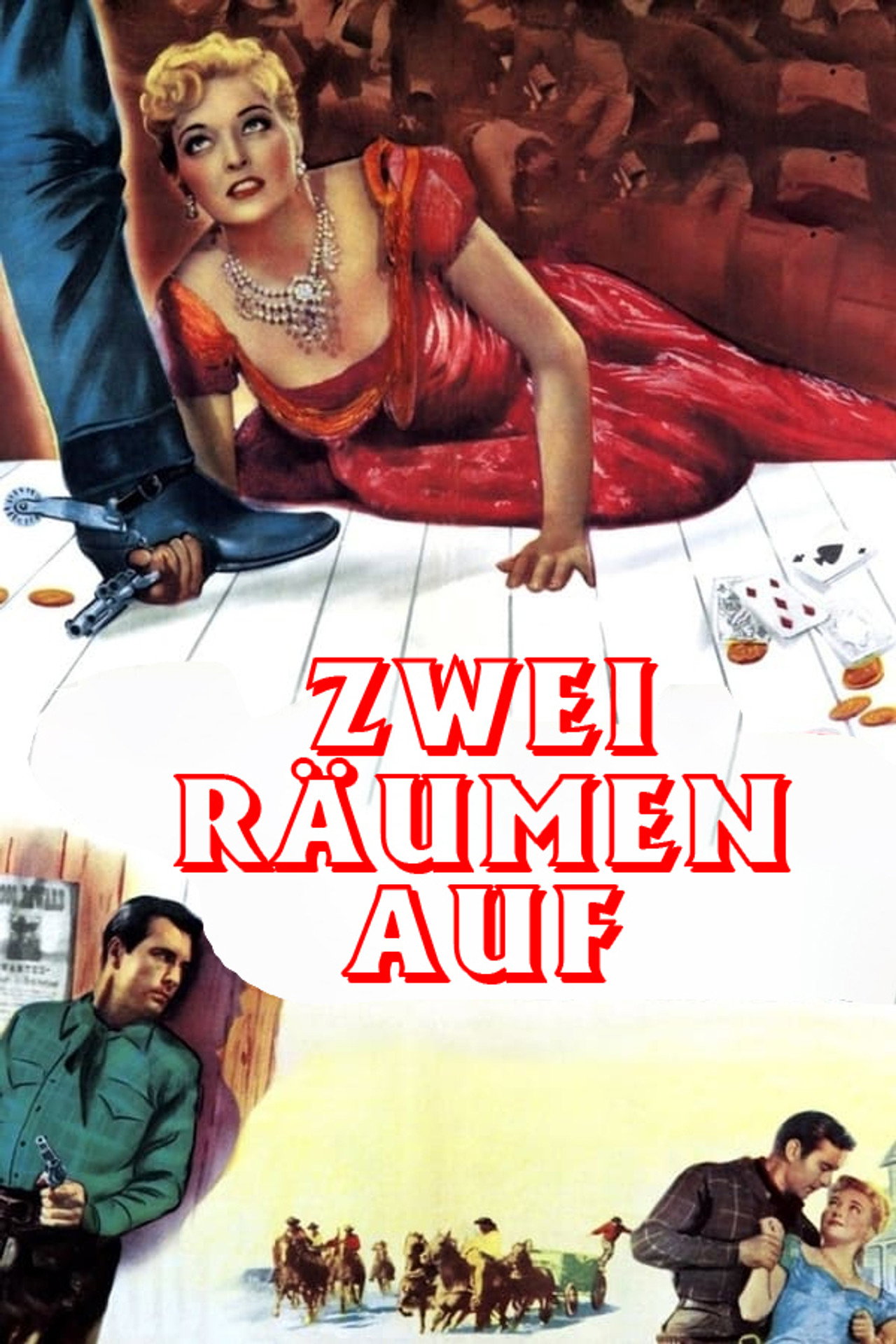 Zwei räumen auf