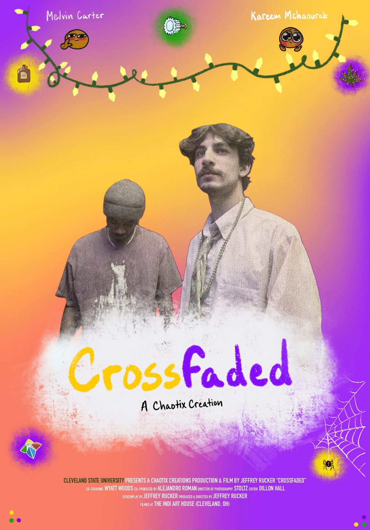 Crossfaded: Thesis Film Backdrop
