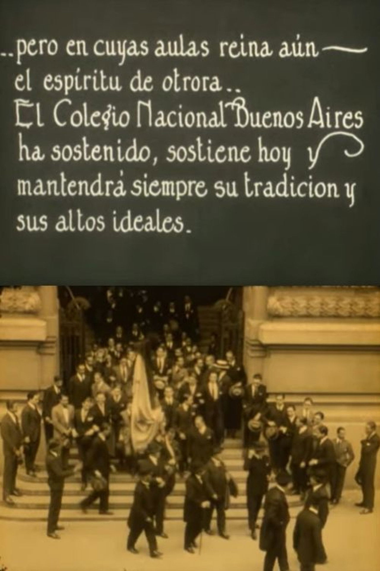 Recuerdos del Colegio Nacional Buenos Aires Backdrop