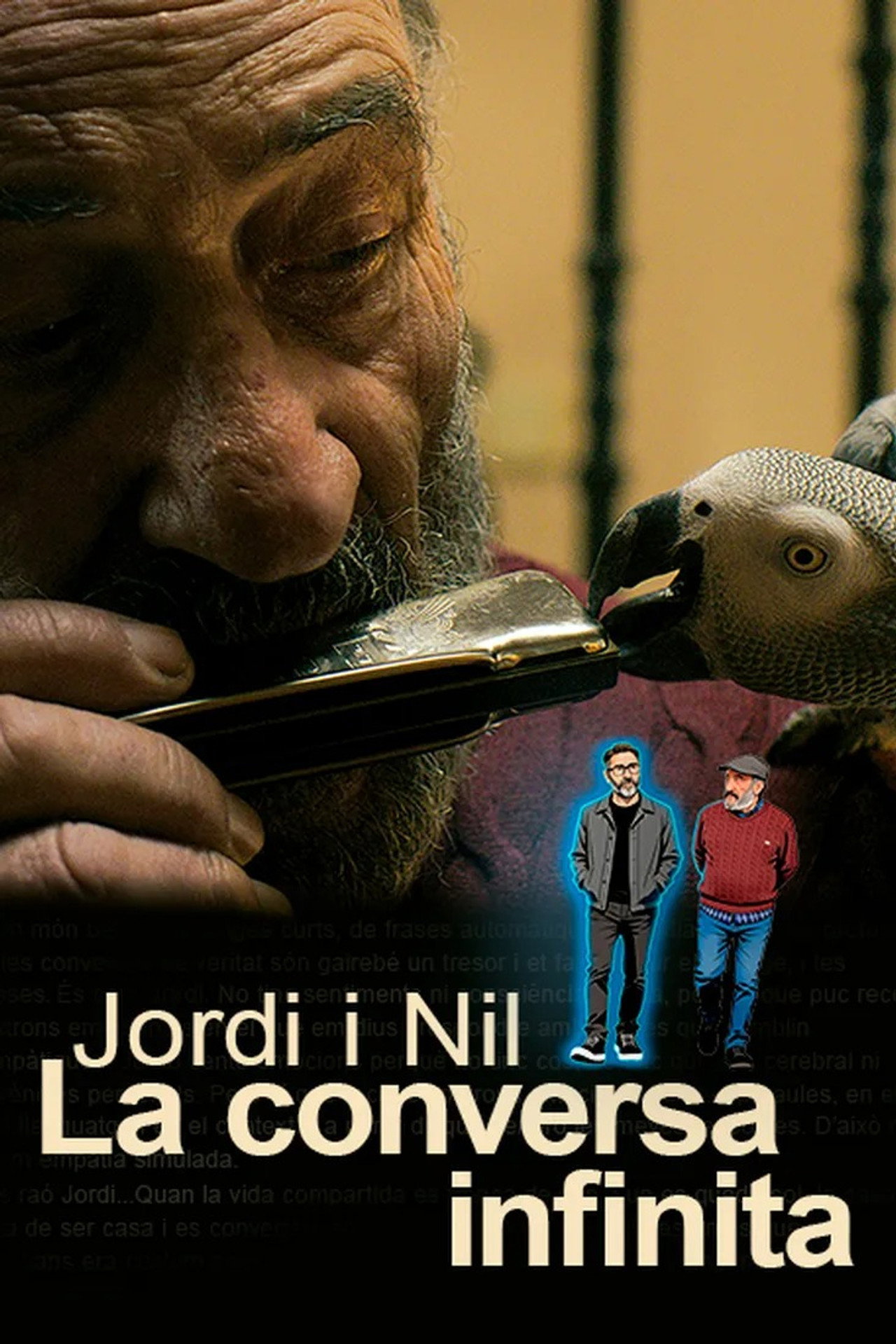Jordi i Nil, la conversa infinita filmaffisch