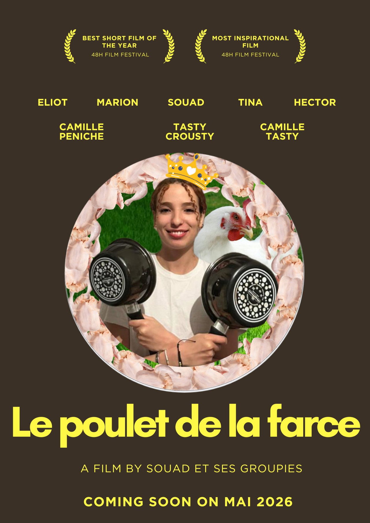 Le poulet de la farce