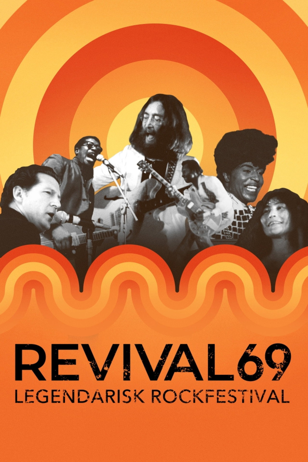Revival69: Legendarisk rockfestival filmaffisch