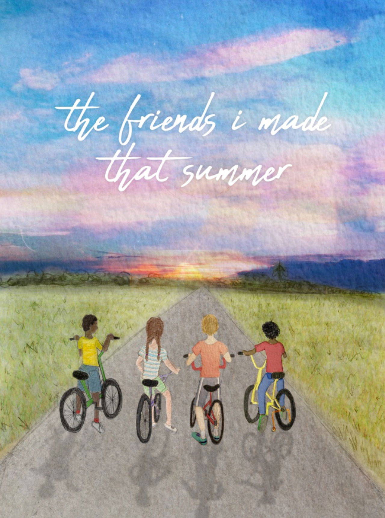 The Friends I Made That Summer Backdrop