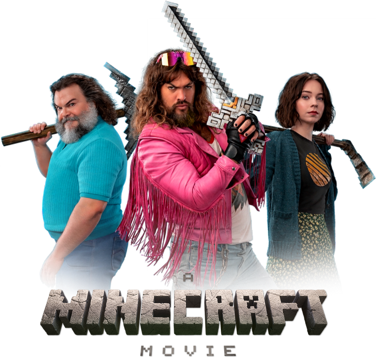 Логотип фильма «Minecraft в кино (2025)» — (17 из 264)
