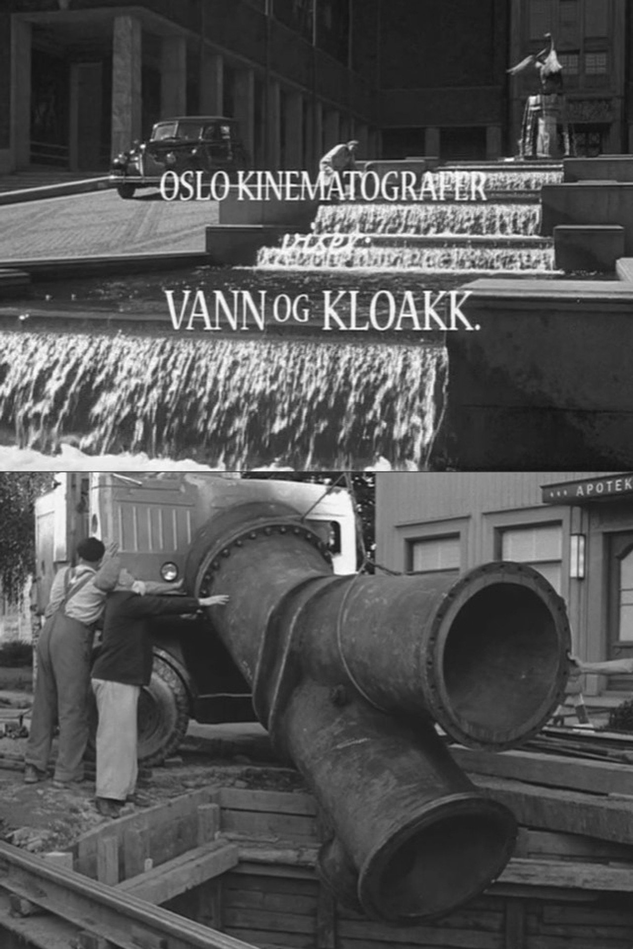 Oslofilm: Vann og kloakk filmaffisch