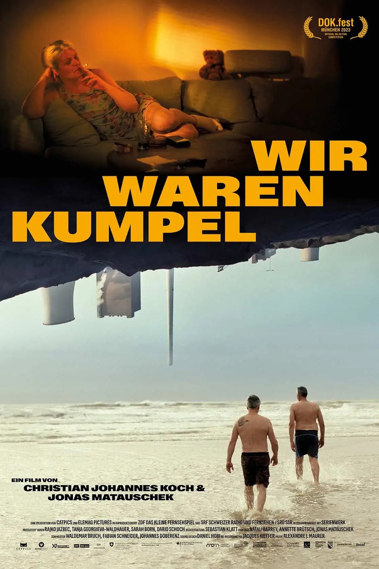 Wir waren Kumpel poster