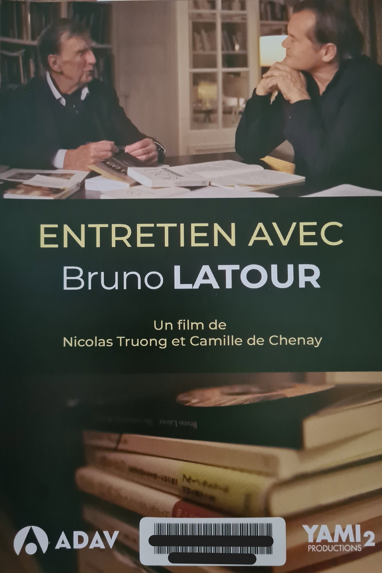 Entretien avec Bruno Latour Backdrop