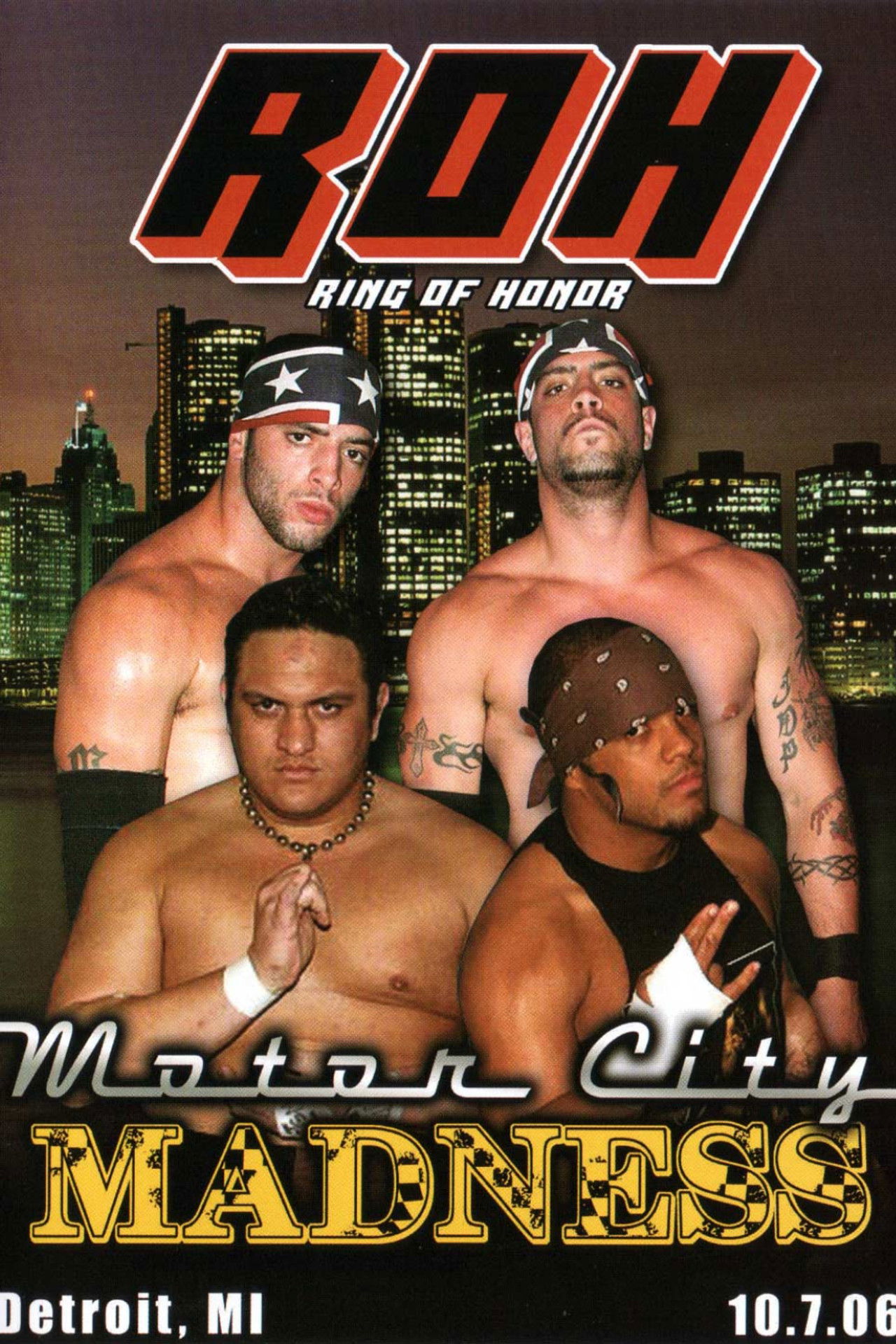 ROH: Motor City Madness Backdrop