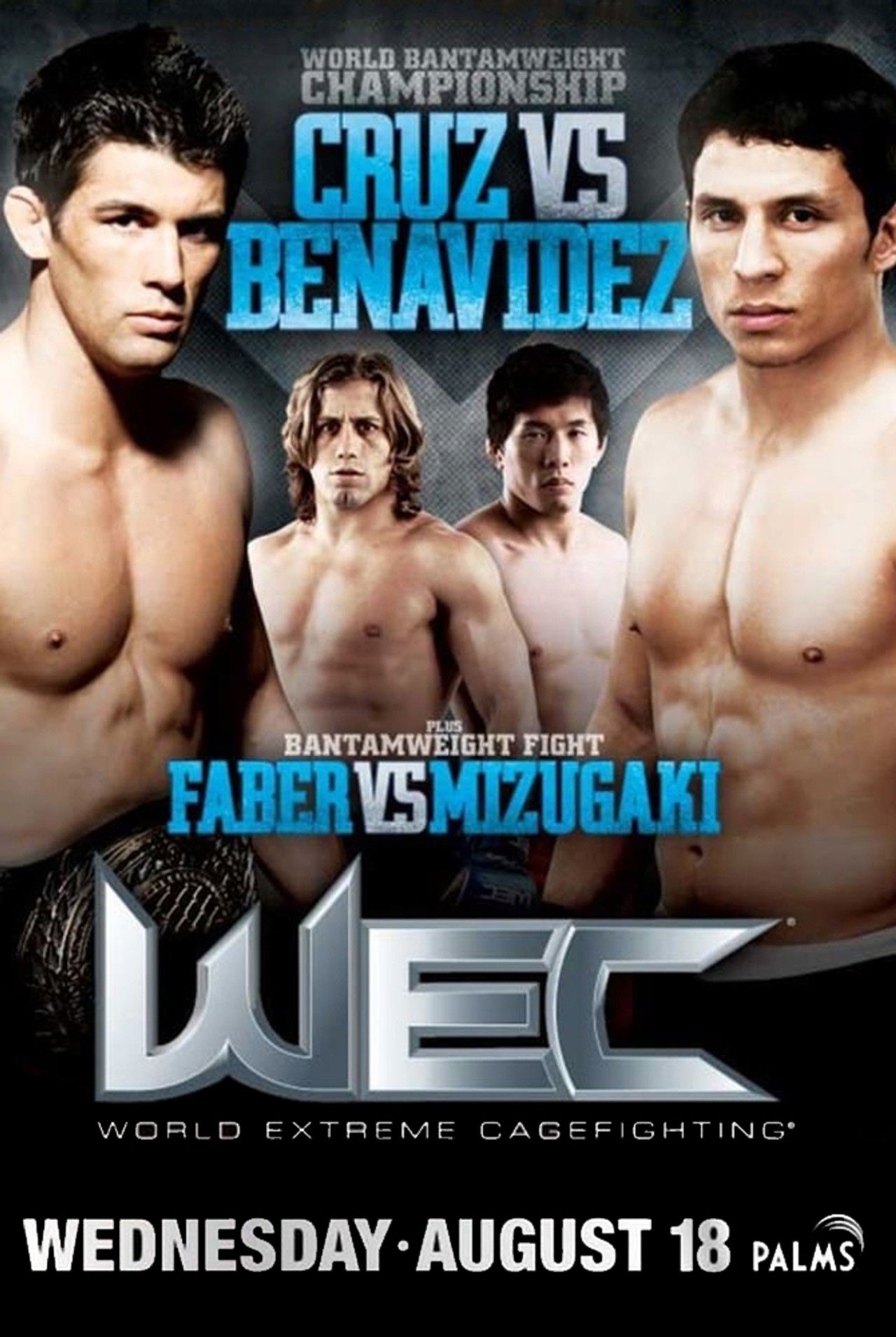 WEC 50: Cruz vs. Benavidez 2 Backdrop