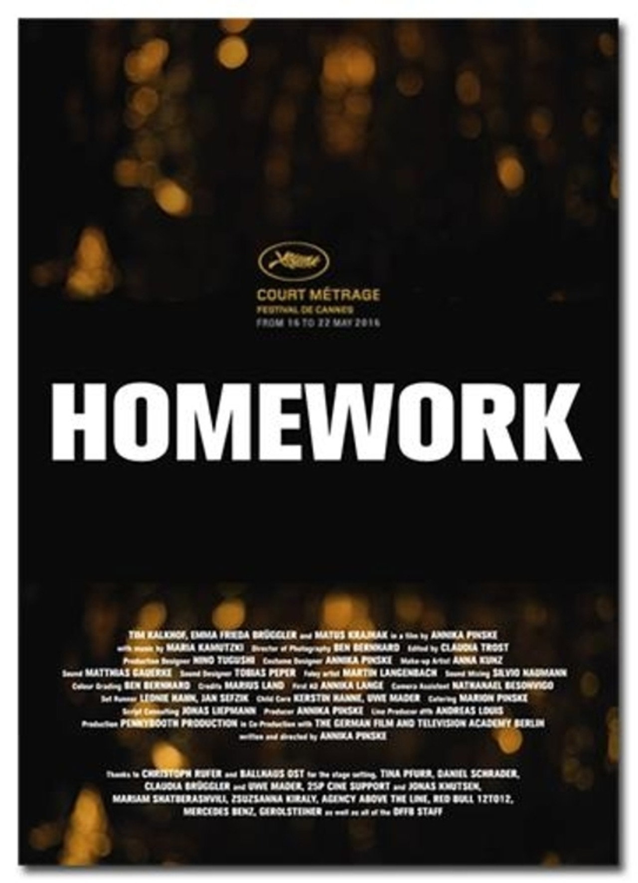 Homework filmaffisch