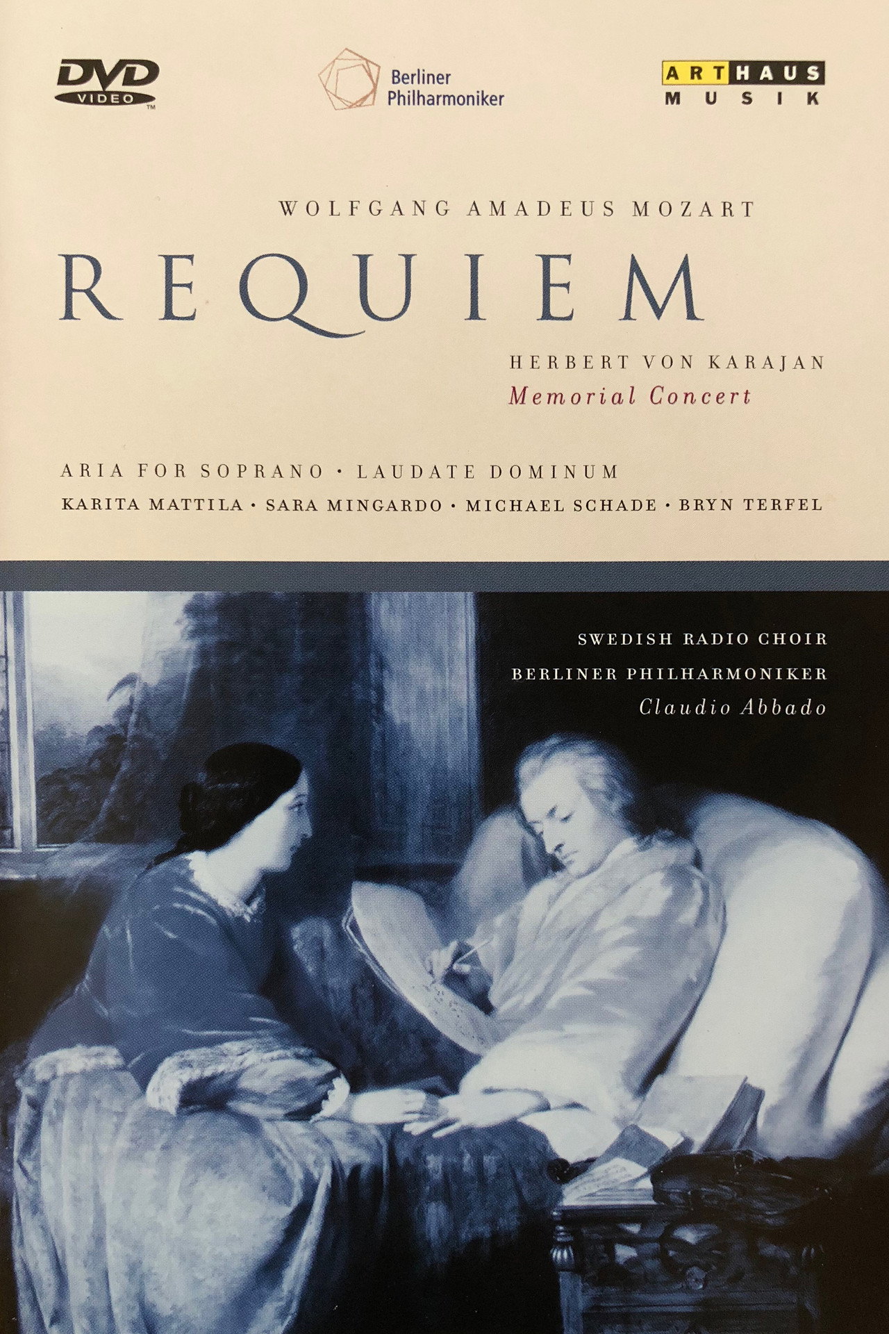 Mozart: Requiem: Karajan Memorial Concert Backdrop