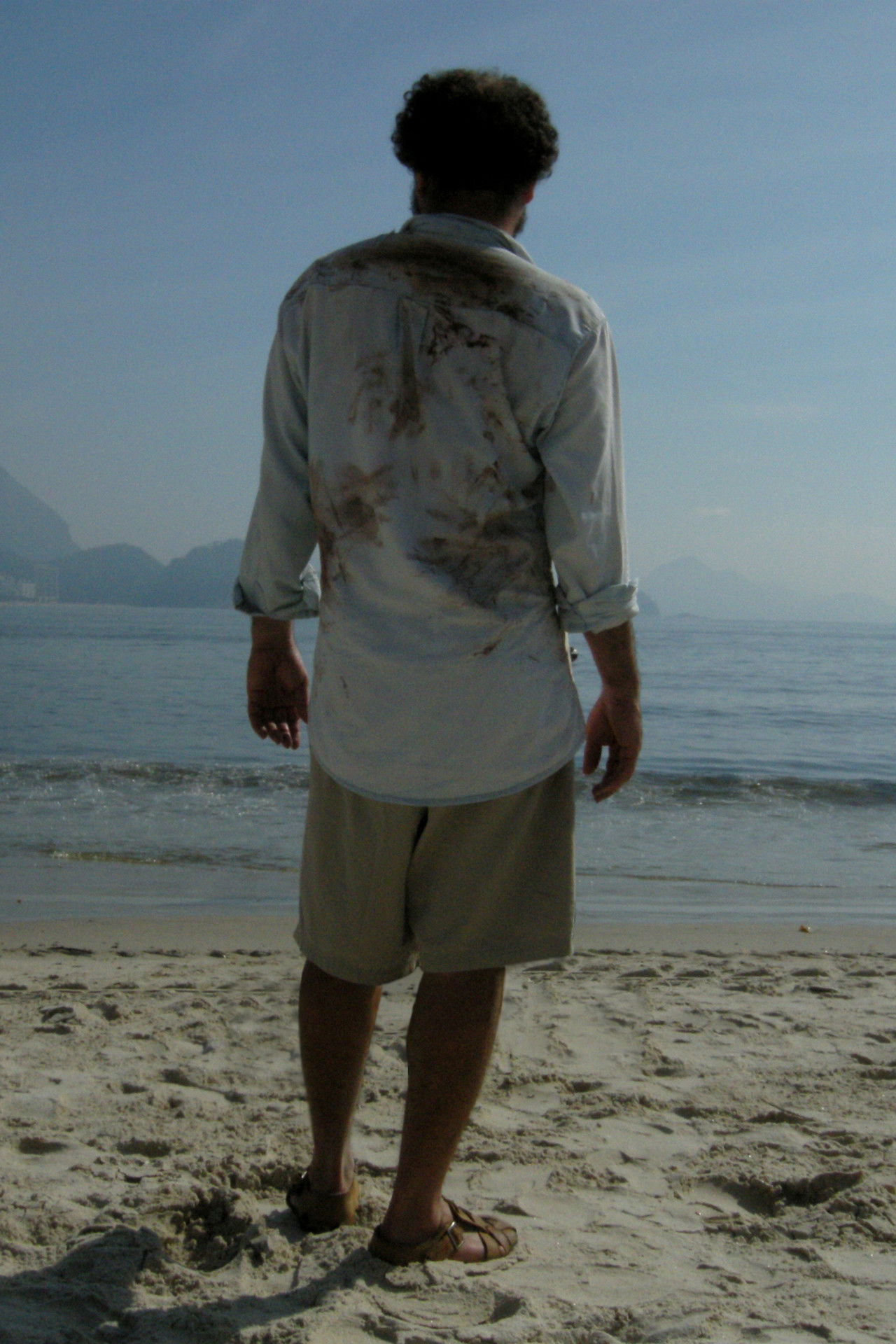 Naquela Noite ele Sonhou com um Mar Azul Backdrop